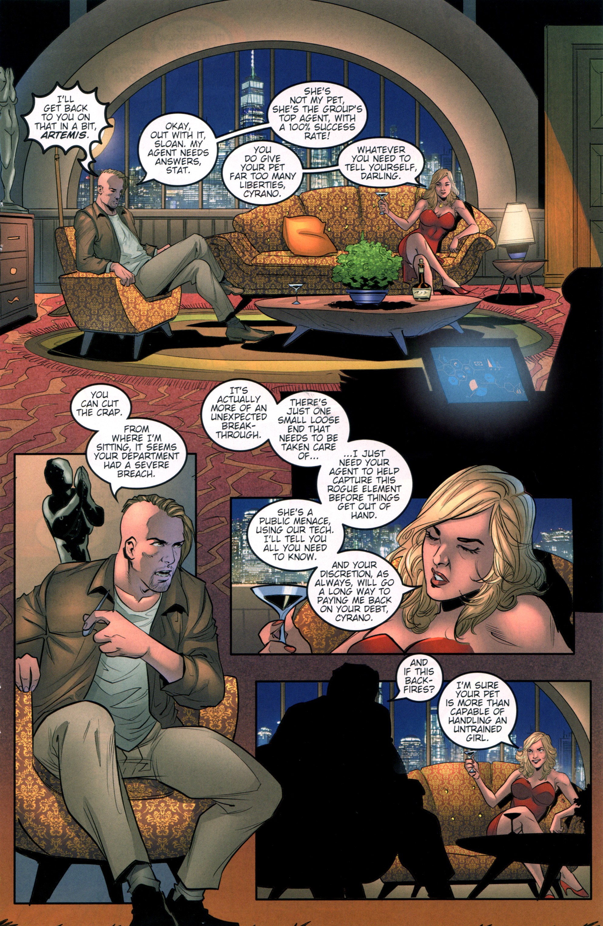 Read online White Widow comic -  Issue #3 - 29