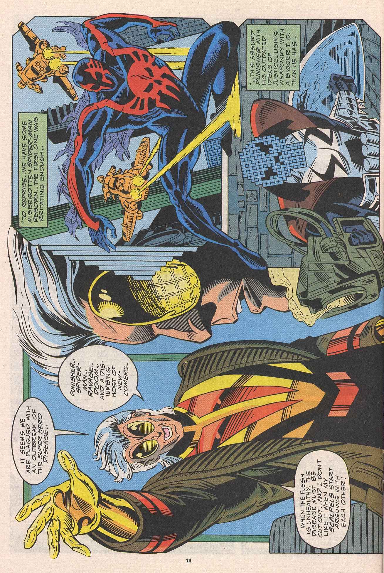 Read online Ravage 2099 comic -  Issue #11 - 14