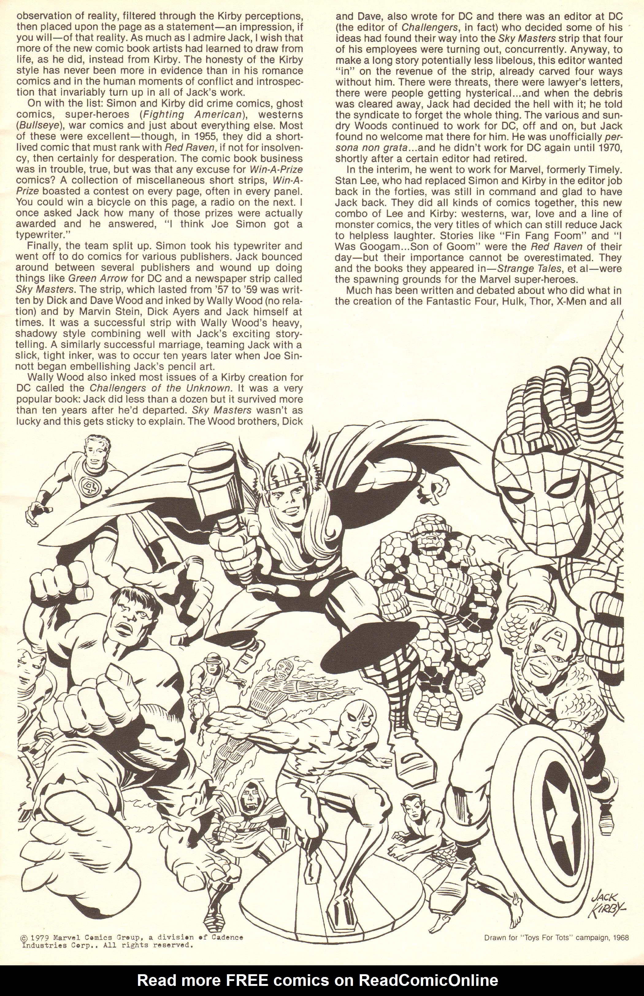 Read online Jack Kirby Masterworks comic -  Issue # Full - 7