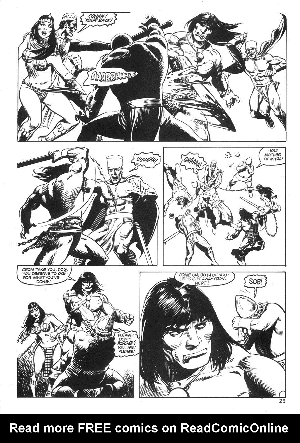Read online The Savage Sword Of Conan comic -  Issue #97 - 25