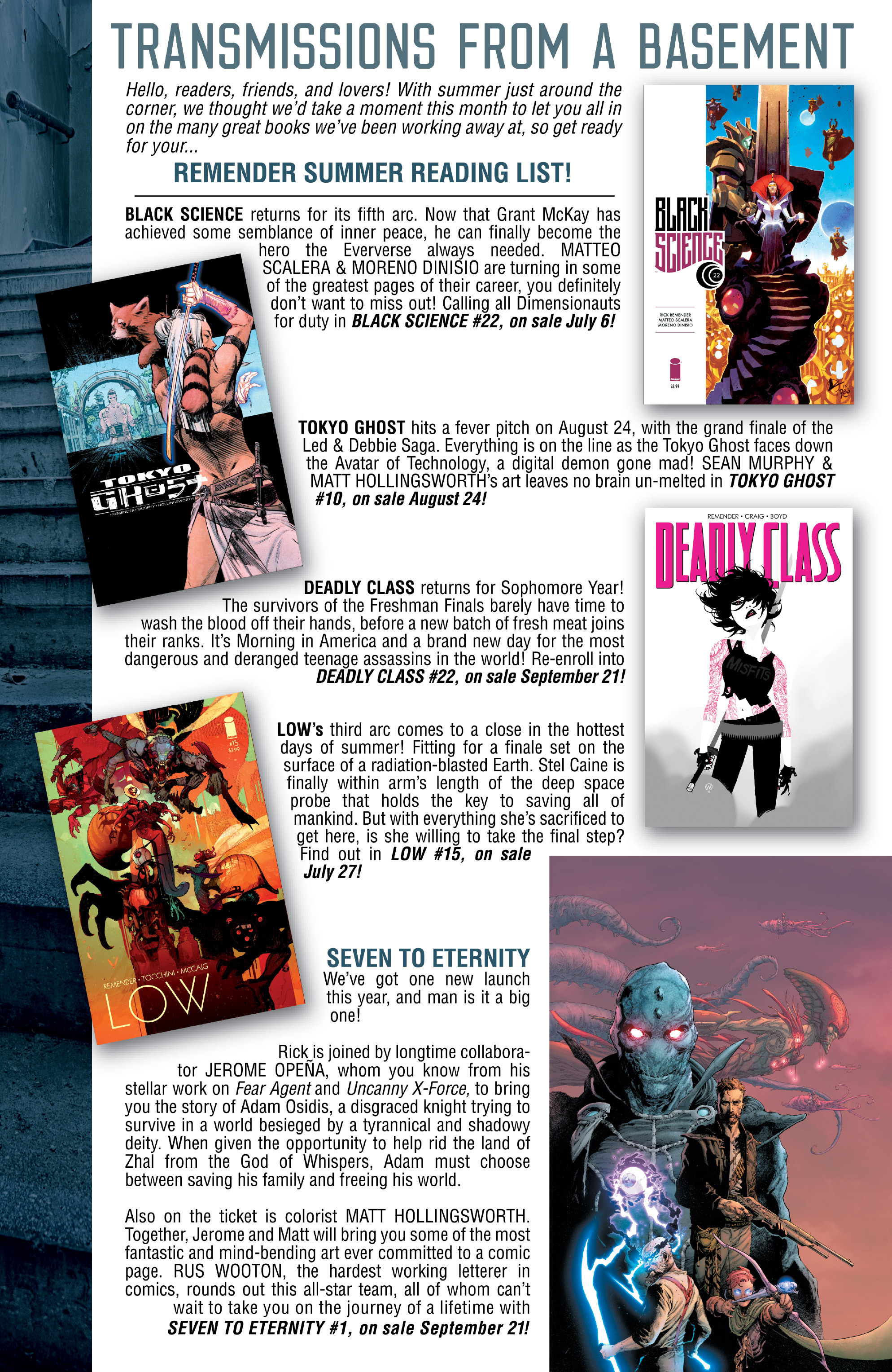 Read online Black Science comic -  Issue #22 - 24