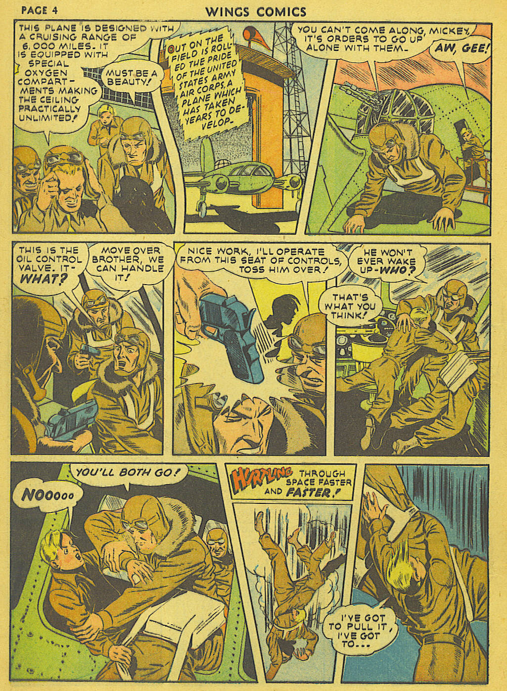 Read online Wings Comics comic -  Issue #18 - 5