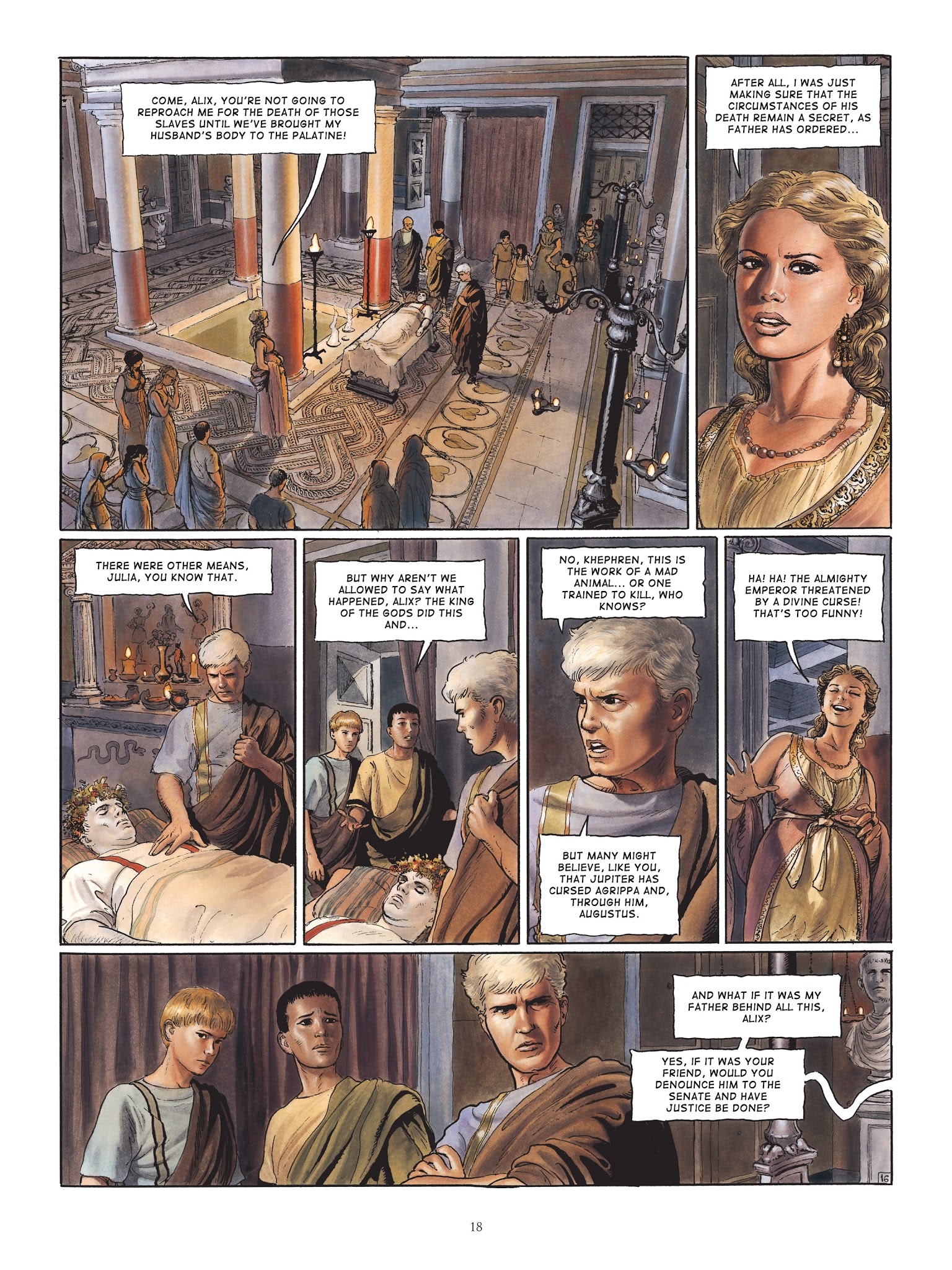 Read online Alix Senator comic -  Issue #1 - 19