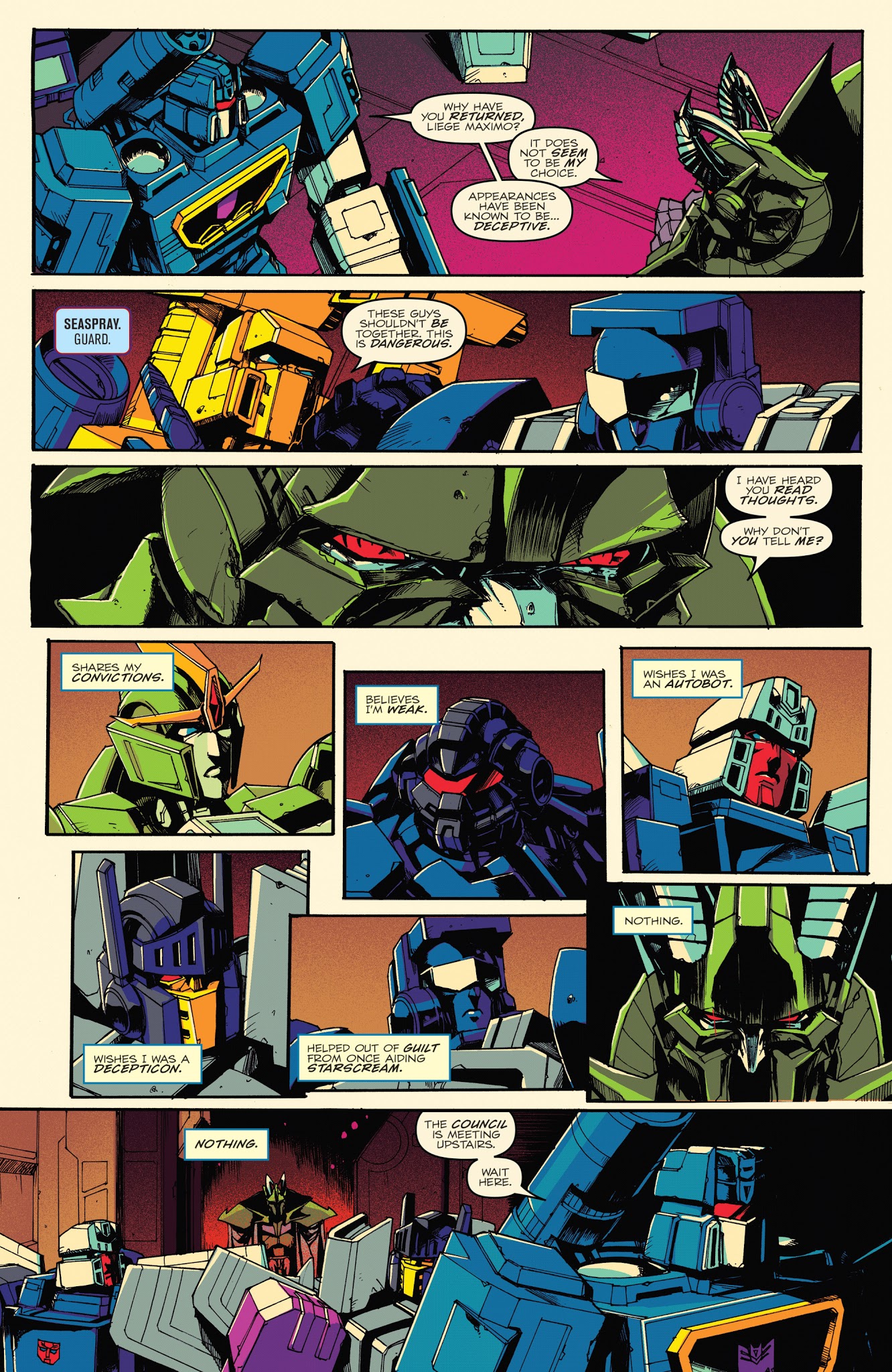 Read online Optimus Prime comic -  Issue #16 - 19