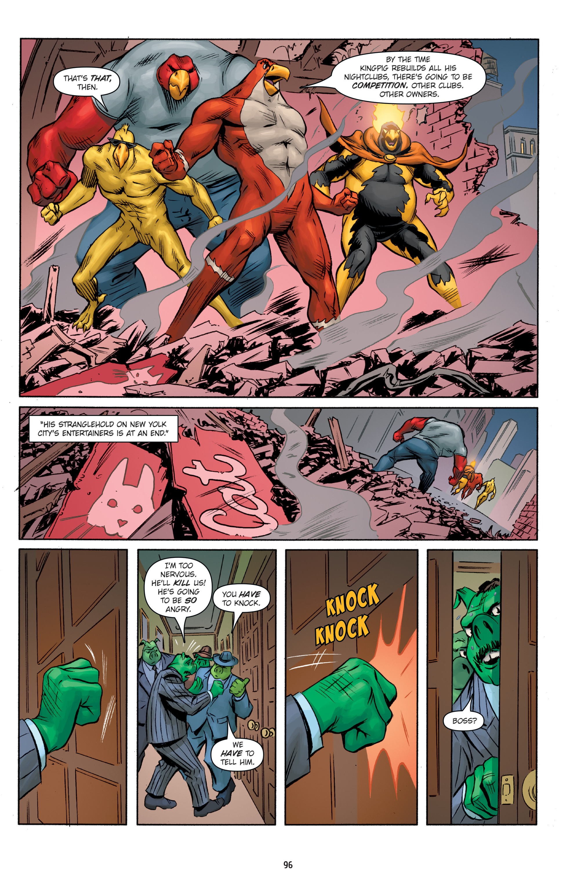 Read online Super Angry Birds comic -  Issue # TPB - 96