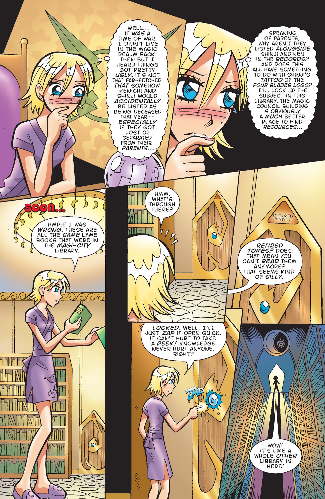 Read online Sabrina the Teenage Witch (2000) comic -  Issue #74 - 18