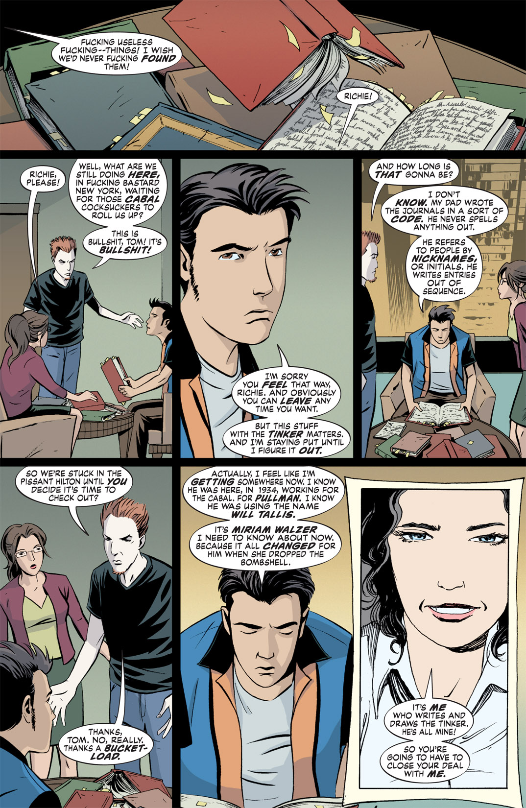 Read online The Unwritten comic -  Issue #28 - 2