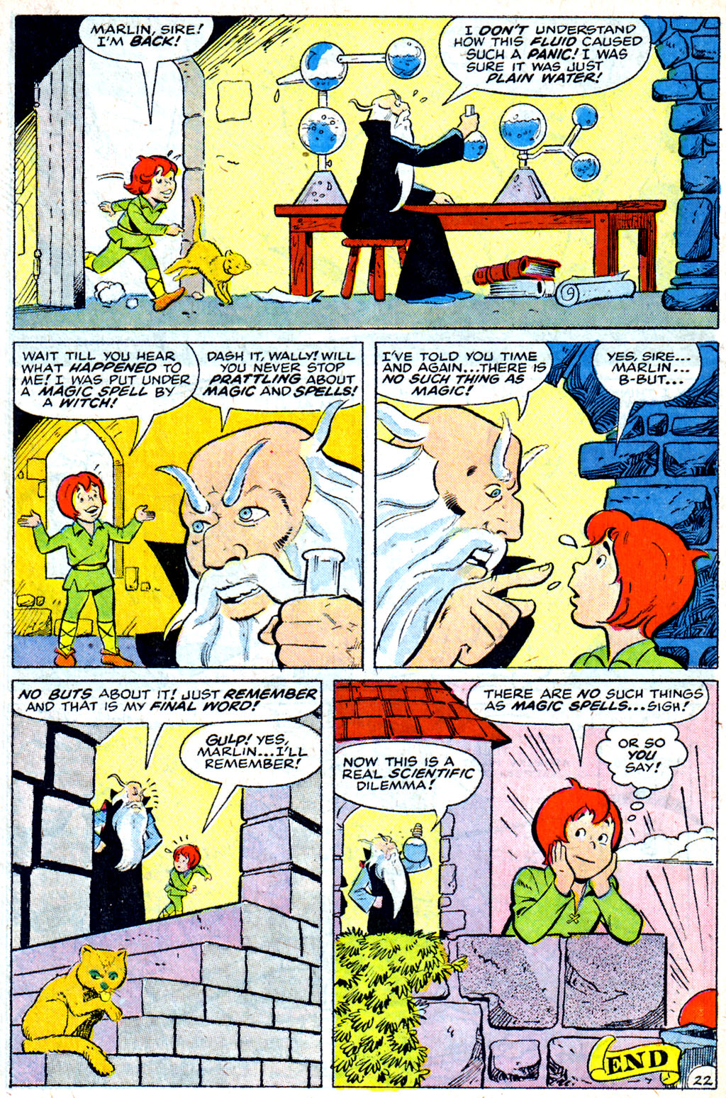 Read online Wally the Wizard comic -  Issue #11 - 24
