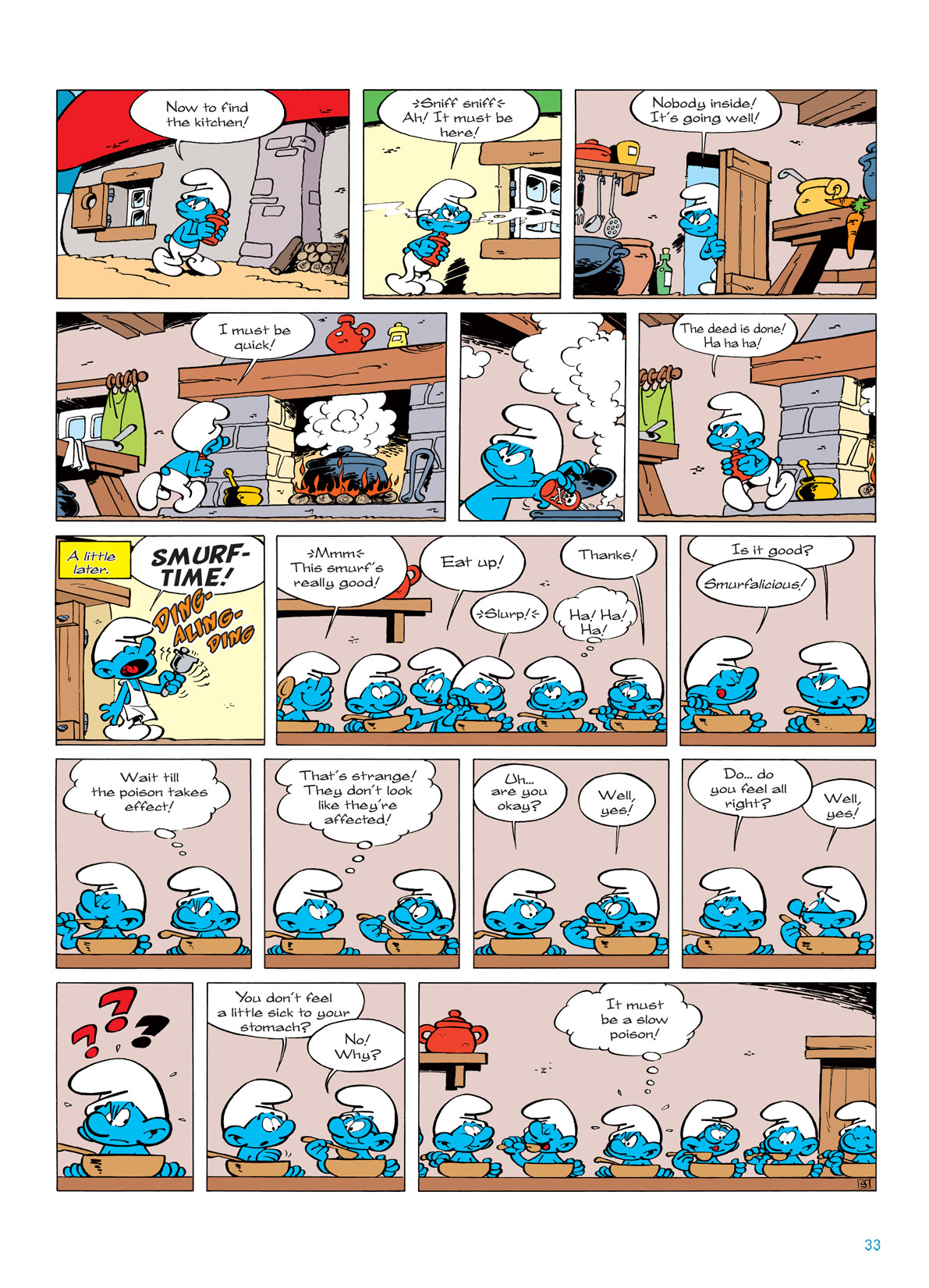 Read online The Smurfs comic -  Issue #5 - 33
