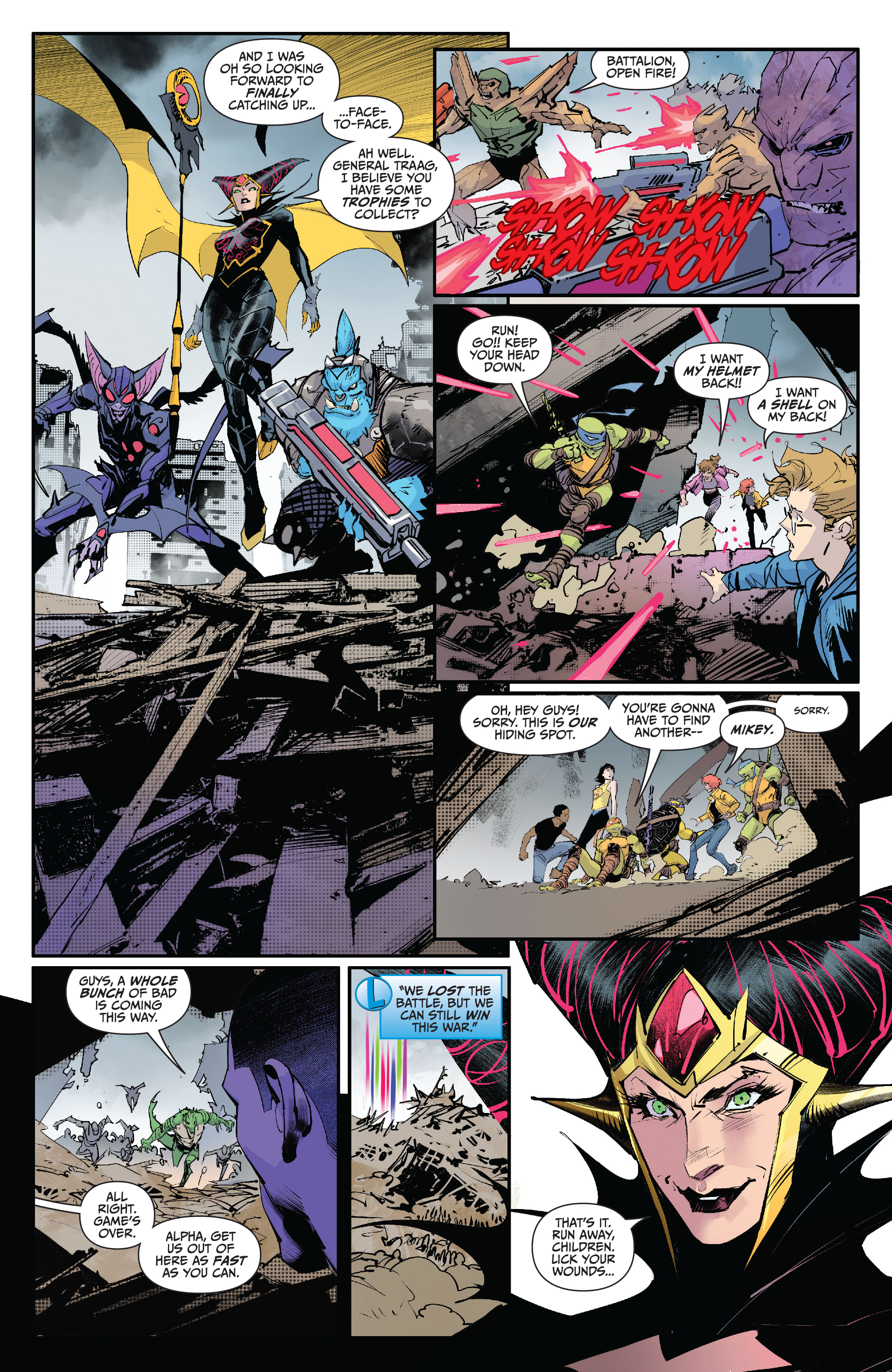 Read online Mighty Morphin Power Rangers/ Teenage Mutant Ninja Turtles II comic -  Issue #3 - 7