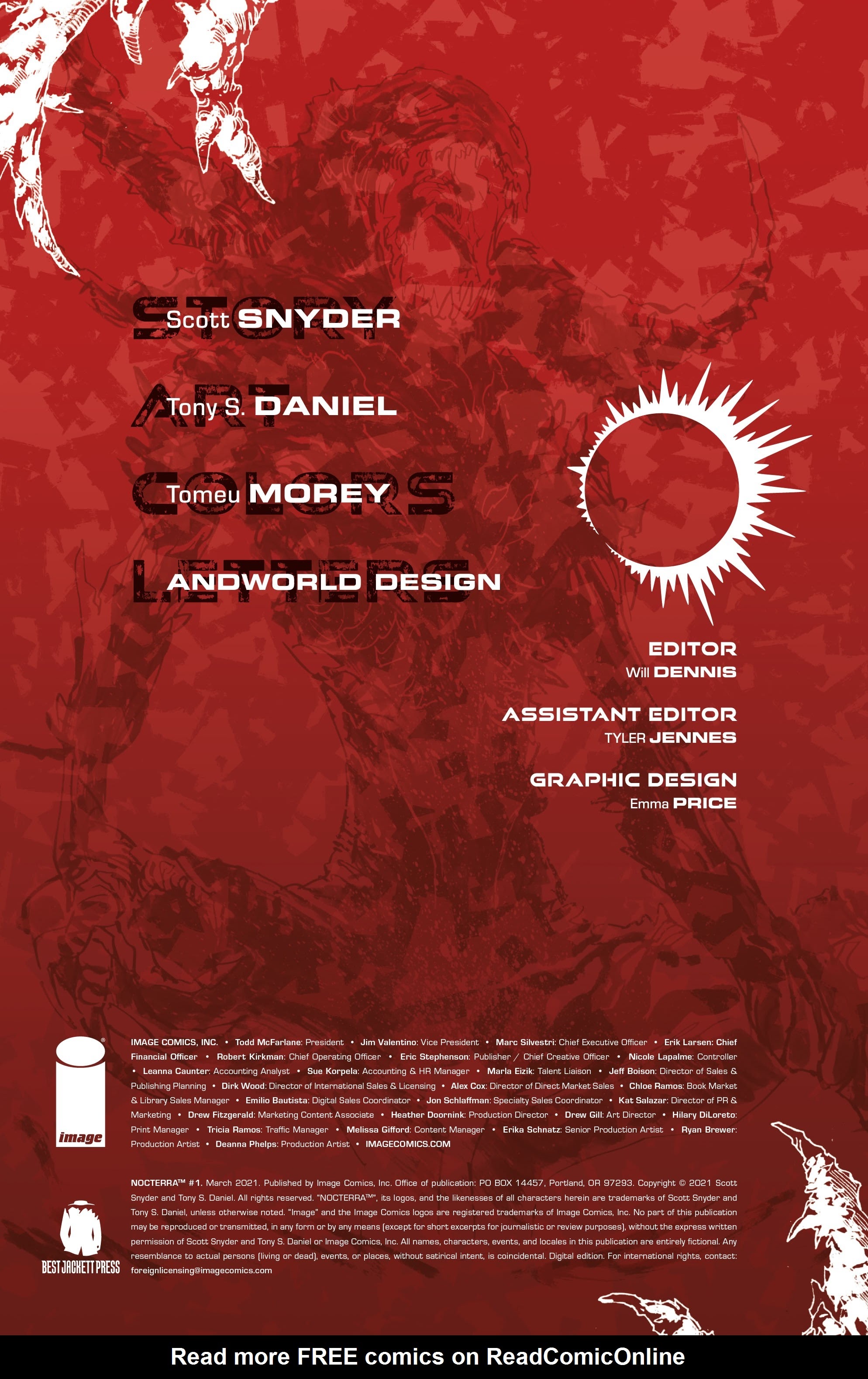 Read online Nocterra comic -  Issue #1 - 2