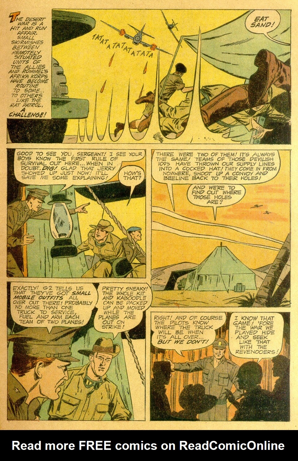 Read online The Rat Patrol comic -  Issue #1 - 5