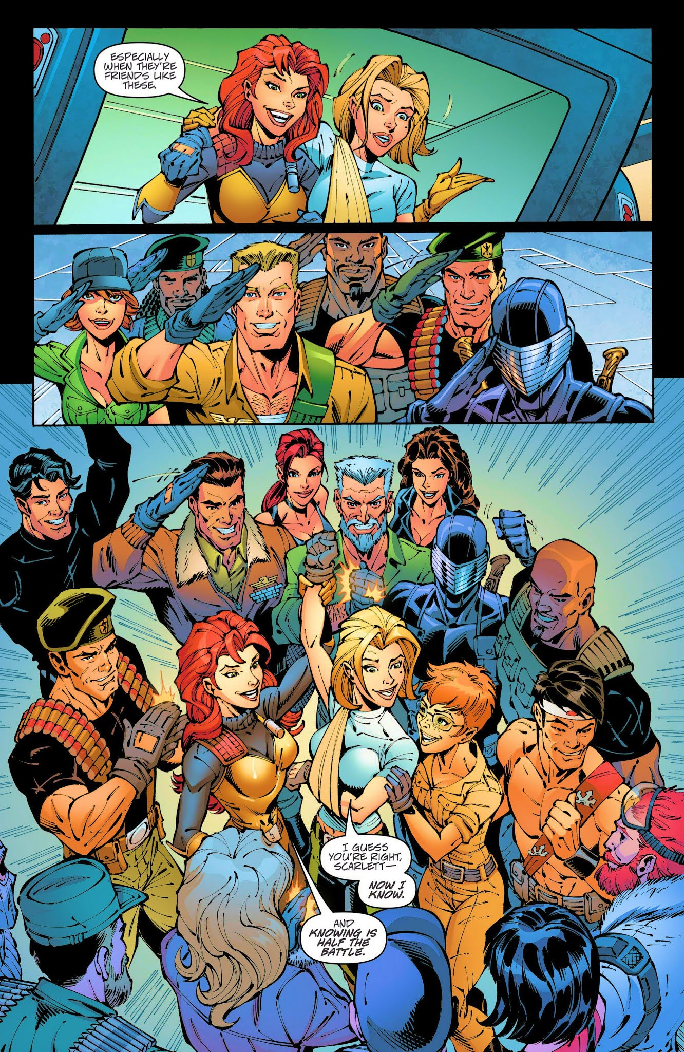 Read online Danger Girl/G.I. Joe comic -  Issue #5 - 23