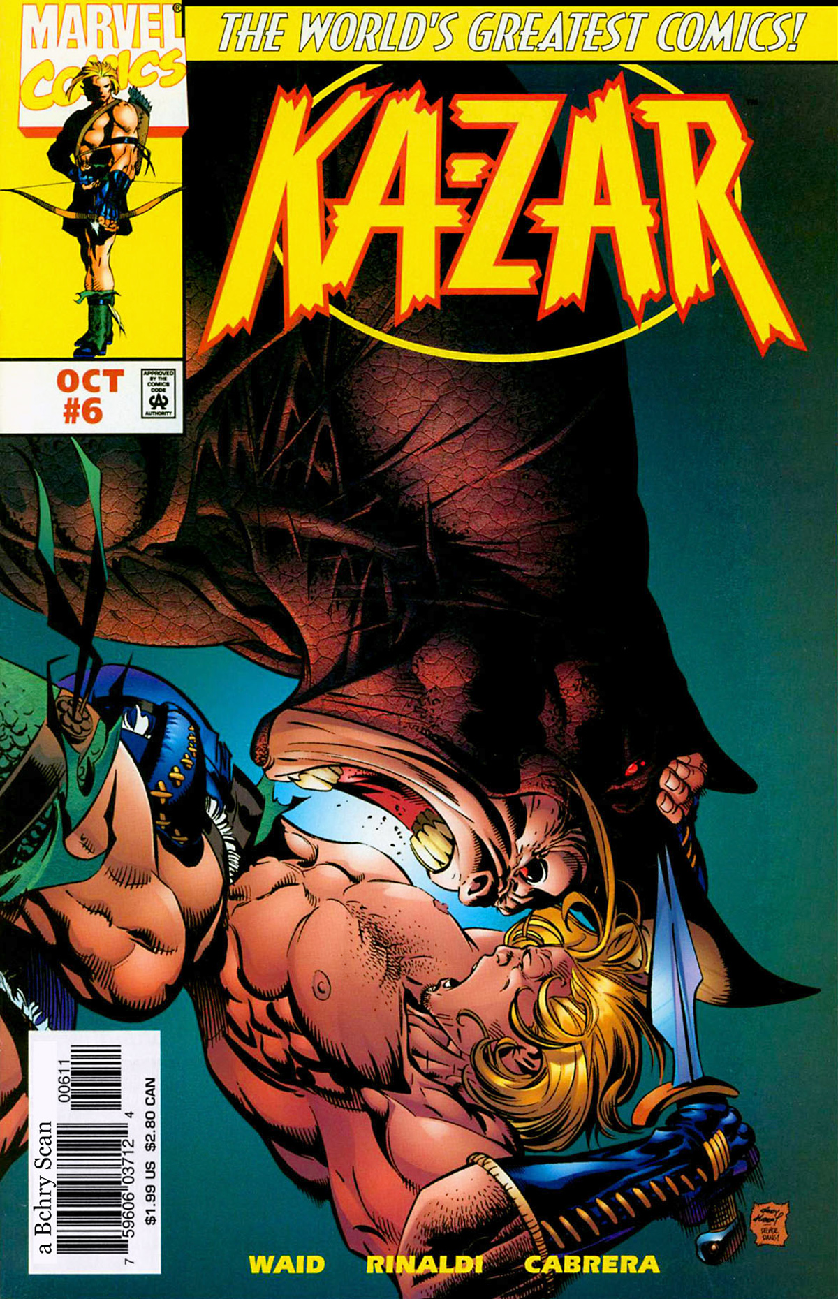 Read online Ka-Zar (1997) comic -  Issue #6 - 1