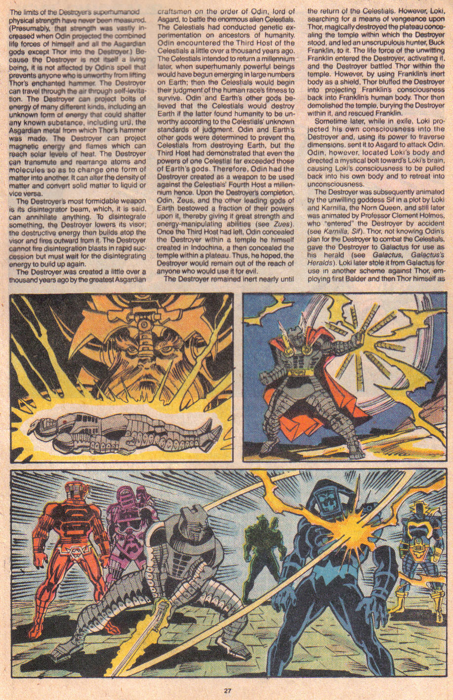 Read online The Official Handbook of the Marvel Universe: Update '89 comic -  Issue #2 - 29