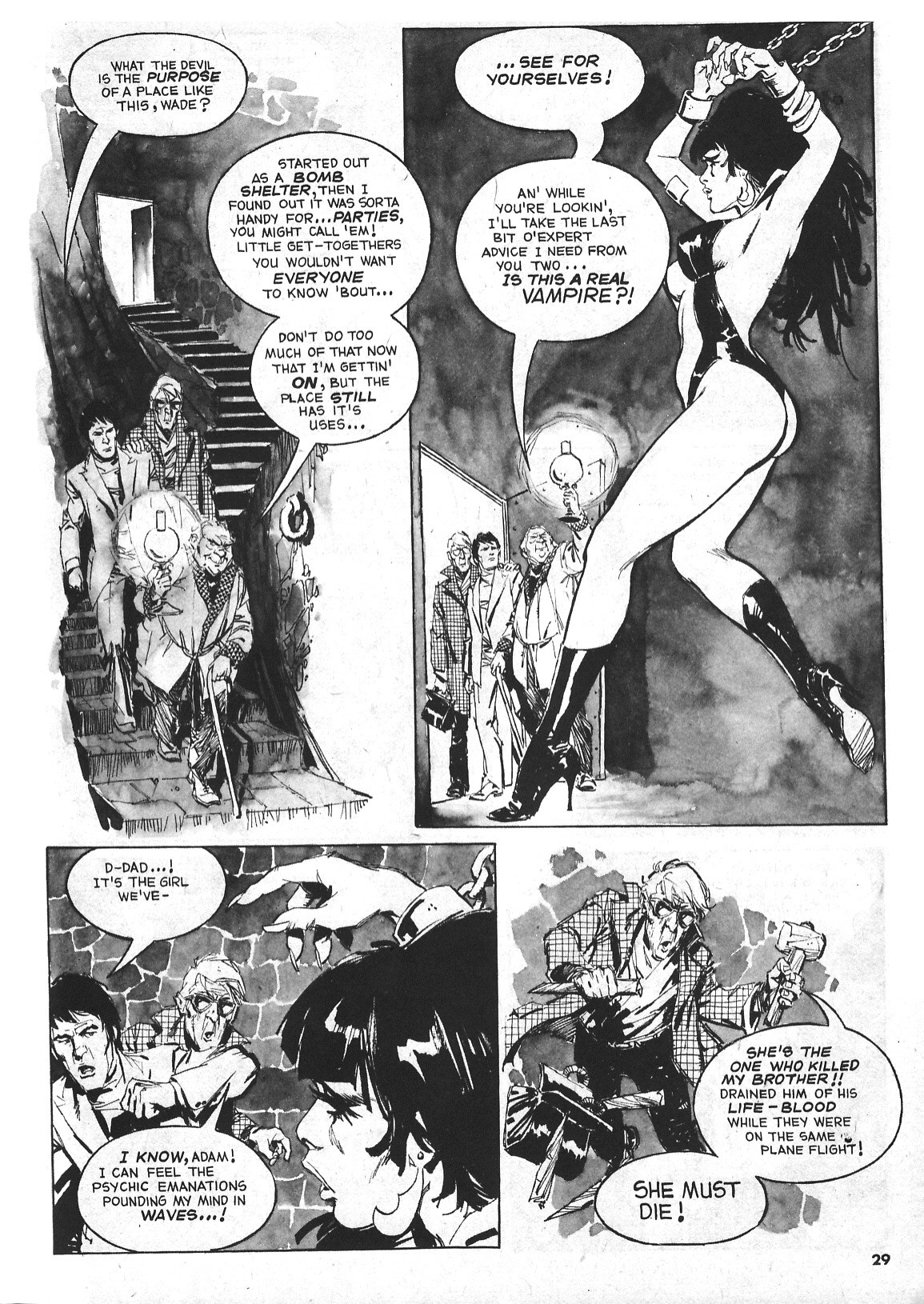 Read online Vampirella (1969) comic -  Issue #46 - 29