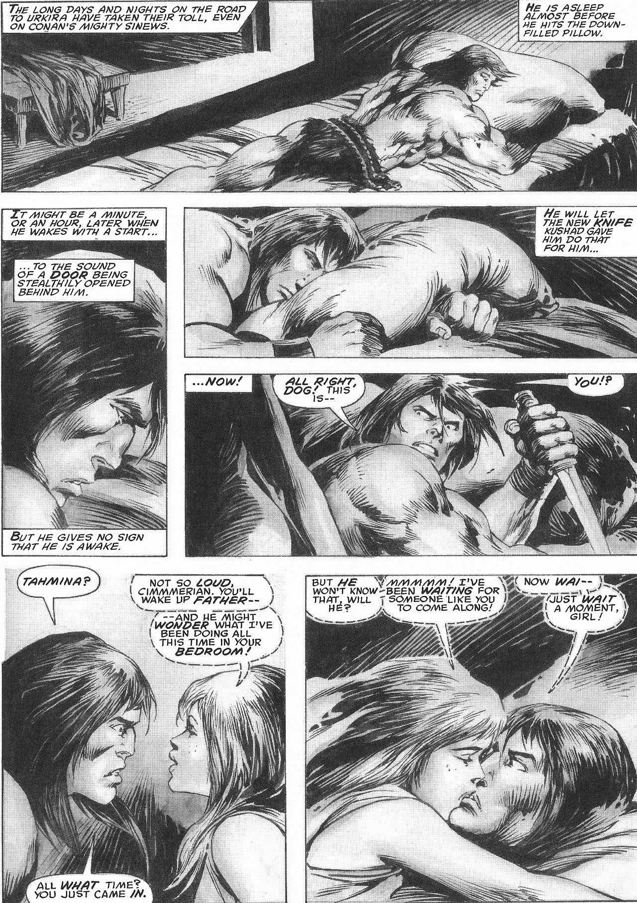 Read online The Savage Sword Of Conan comic -  Issue #207 - 38