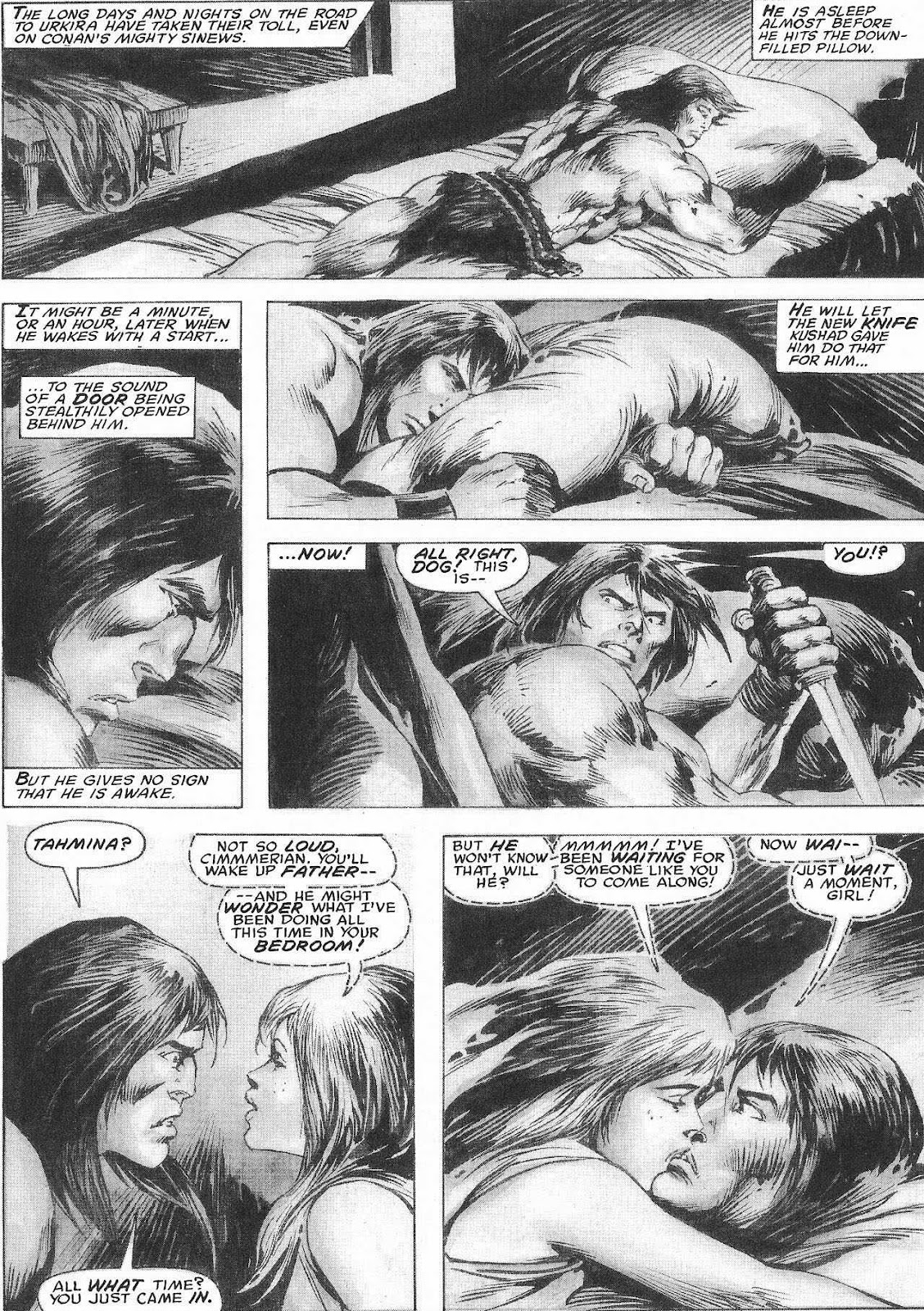 The Savage Sword Of Conan issue 207 - Page 38