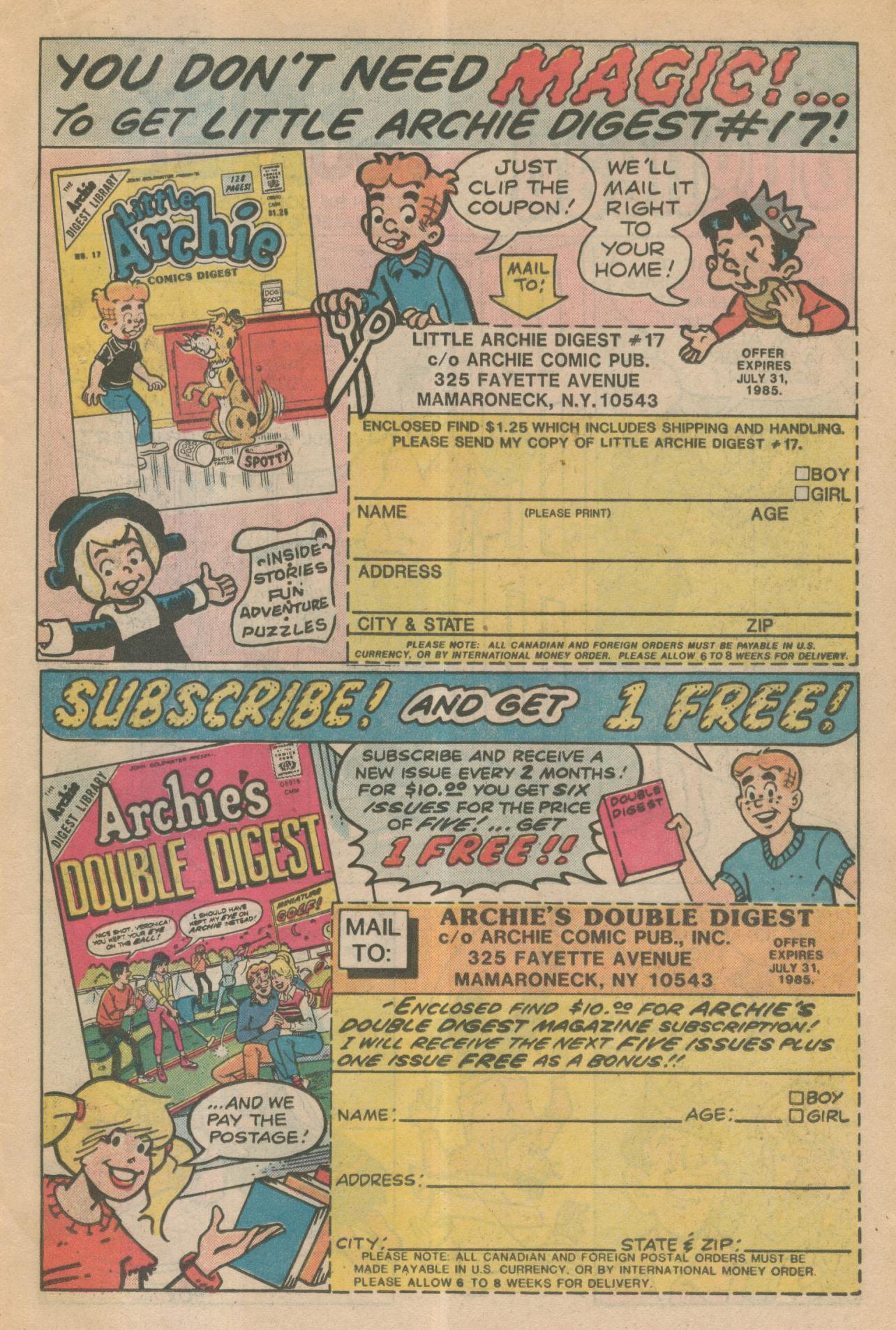 Read online Jughead (1965) comic -  Issue #340 - 19