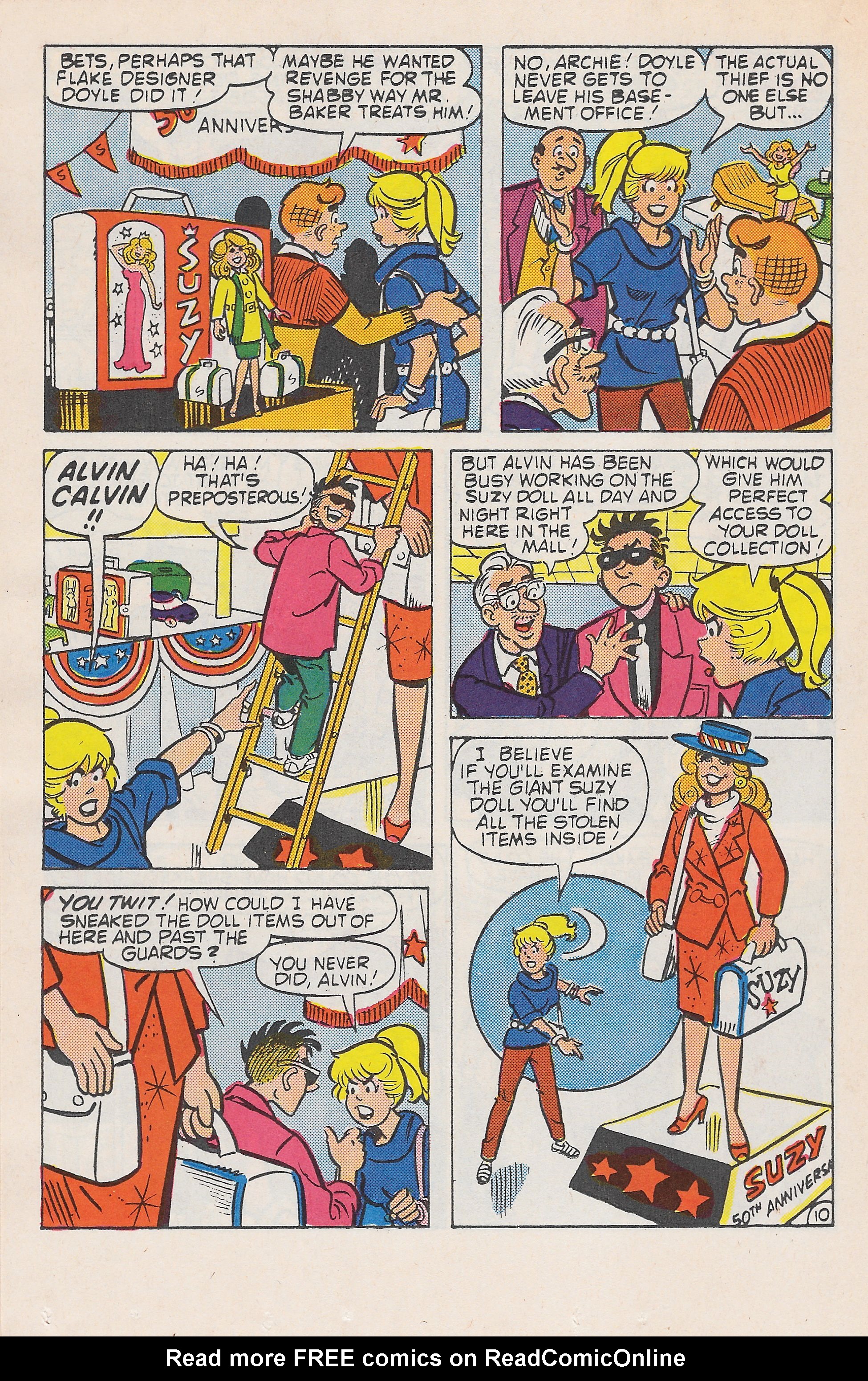 Read online Life With Archie (1958) comic -  Issue #267 - 16