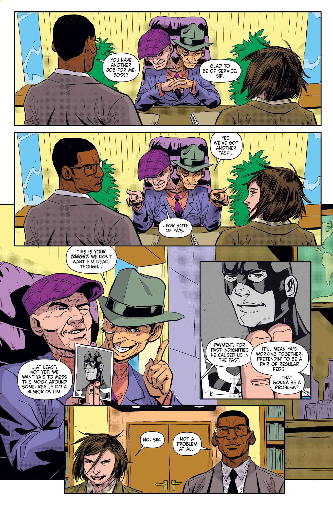 Read online Fighting American: The Ties That Bind comic -  Issue #1 - 22