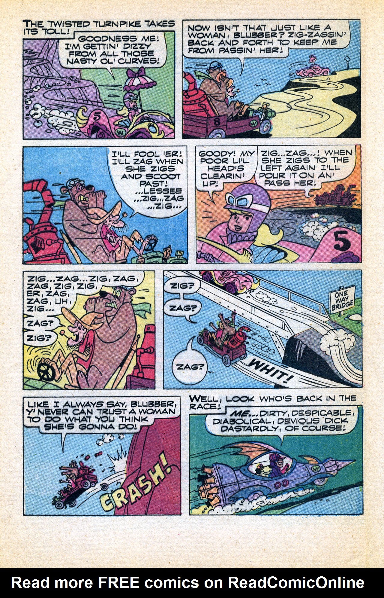 Read online Hanna-Barbera Wacky Races comic -  Issue #4 - 22