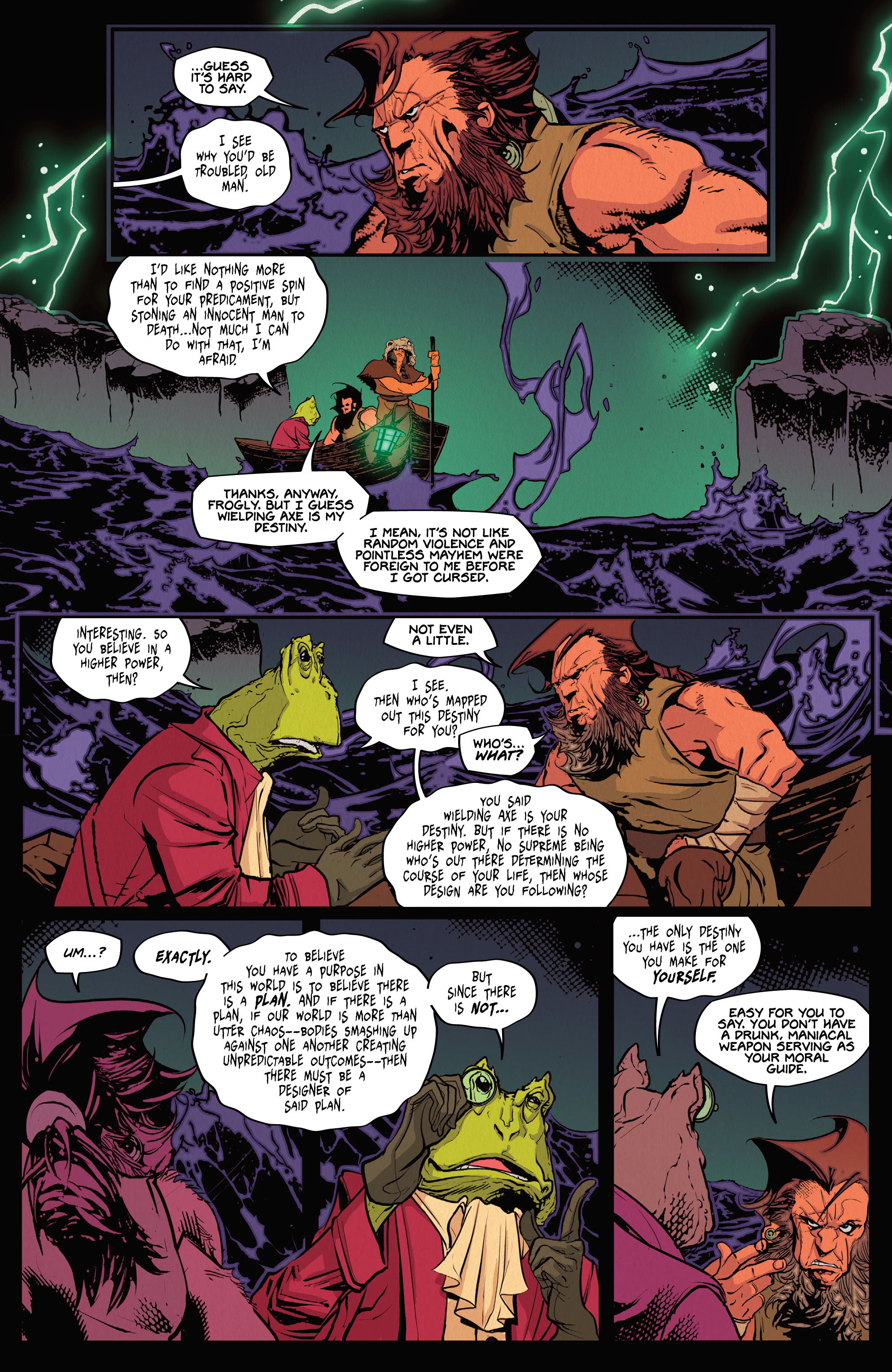 Read online Barbaric Hell to Pay comic -  Issue #3 - 5