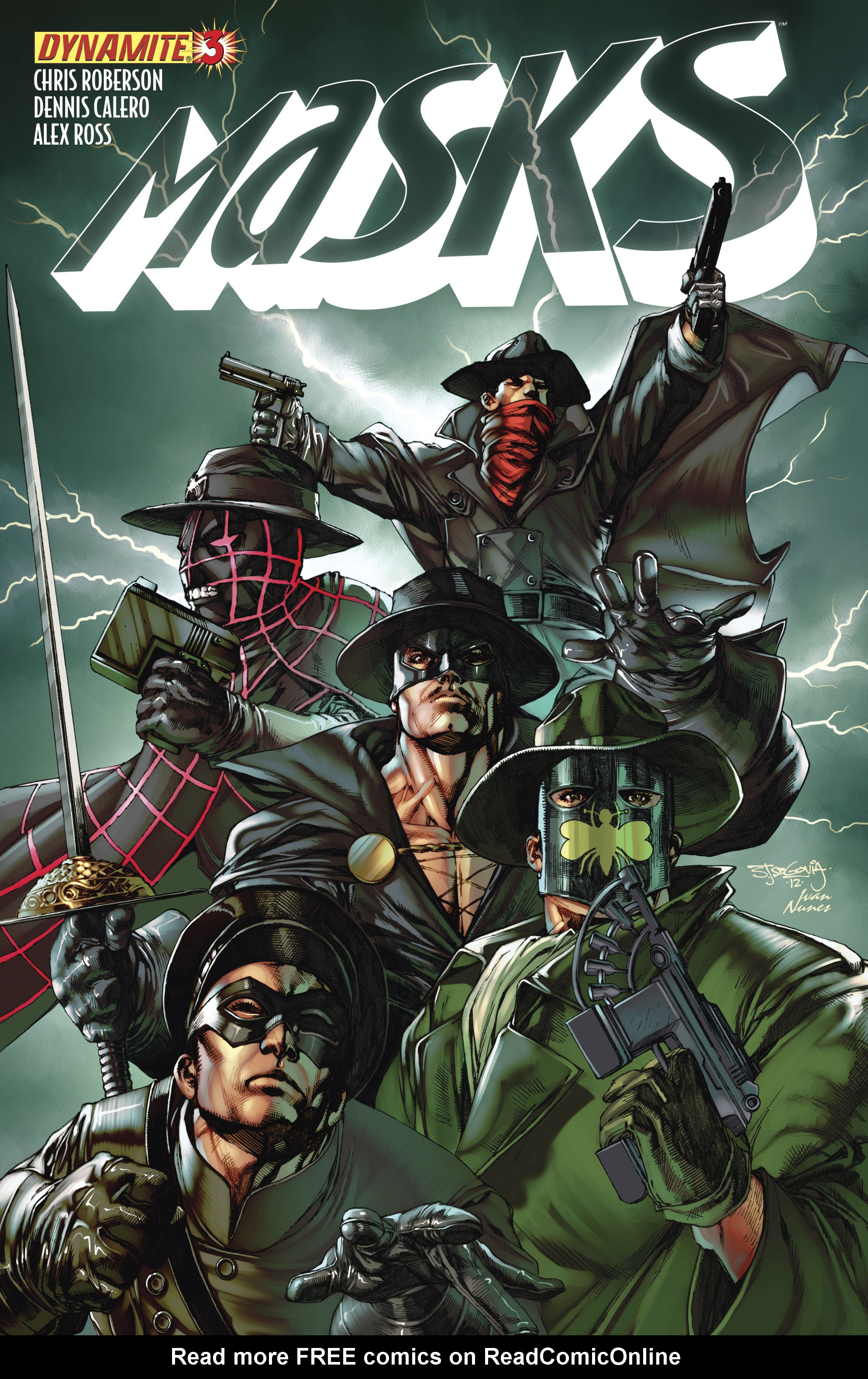 Read online Masks comic -  Issue #3 - 4