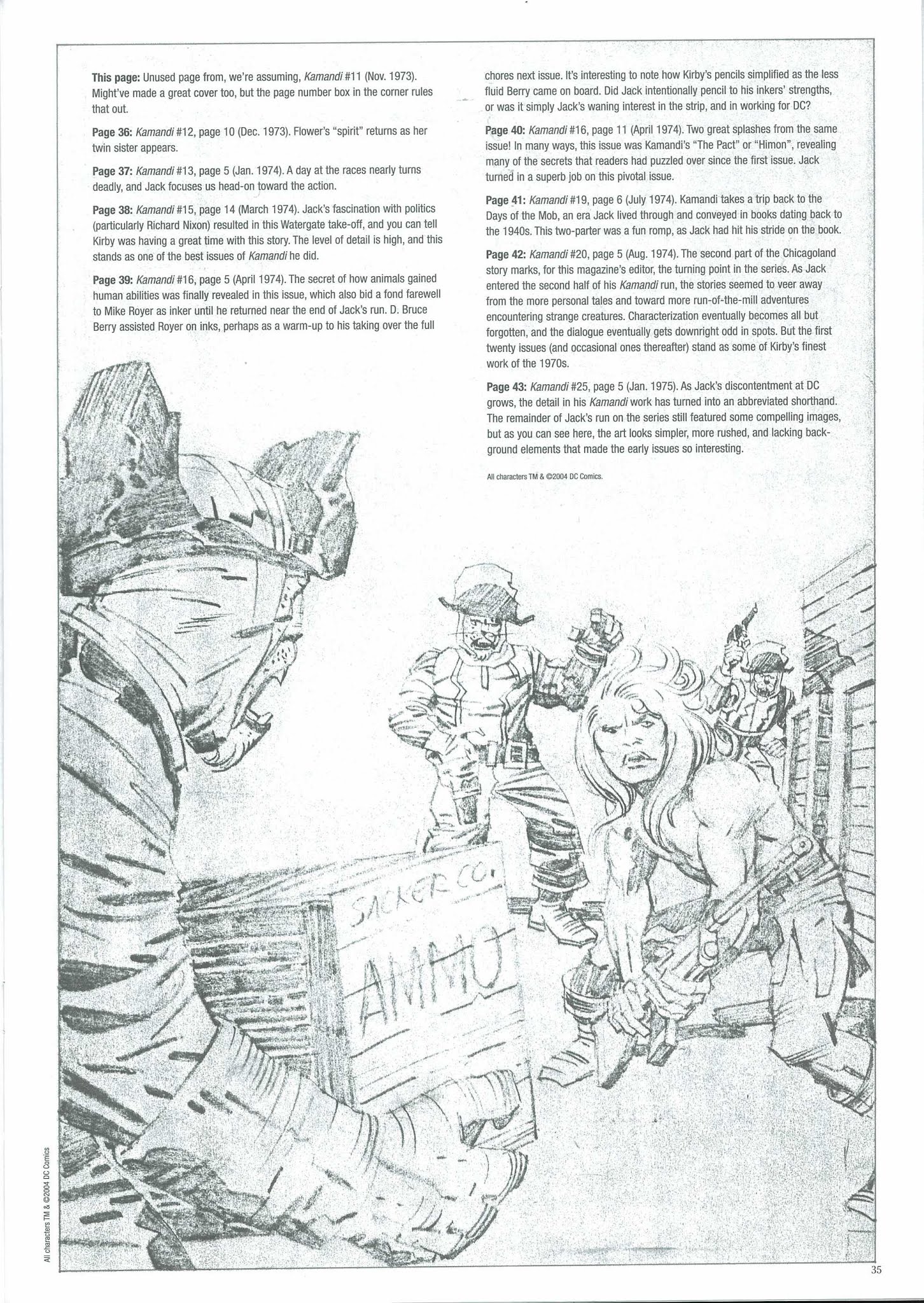 Read online The Jack Kirby Collector comic -  Issue #40 - 37