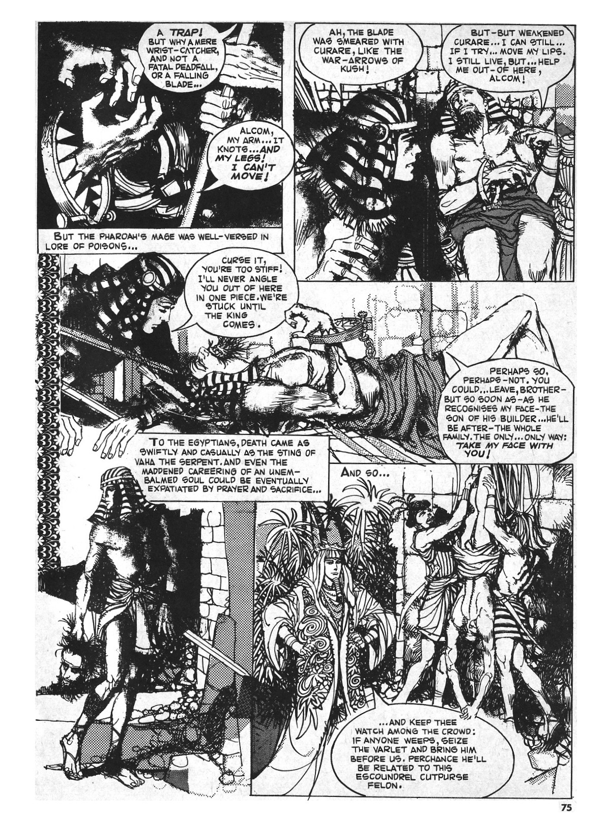 Read online Vampirella (1969) comic -  Issue #19 - 75