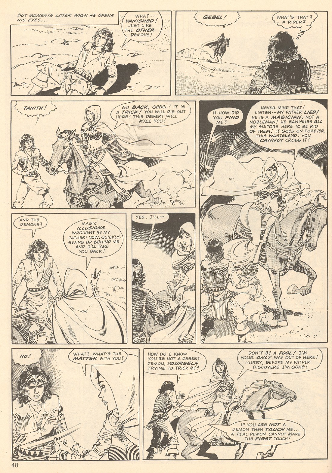 Read online The Savage Sword Of Conan comic -  Issue #67 - 48