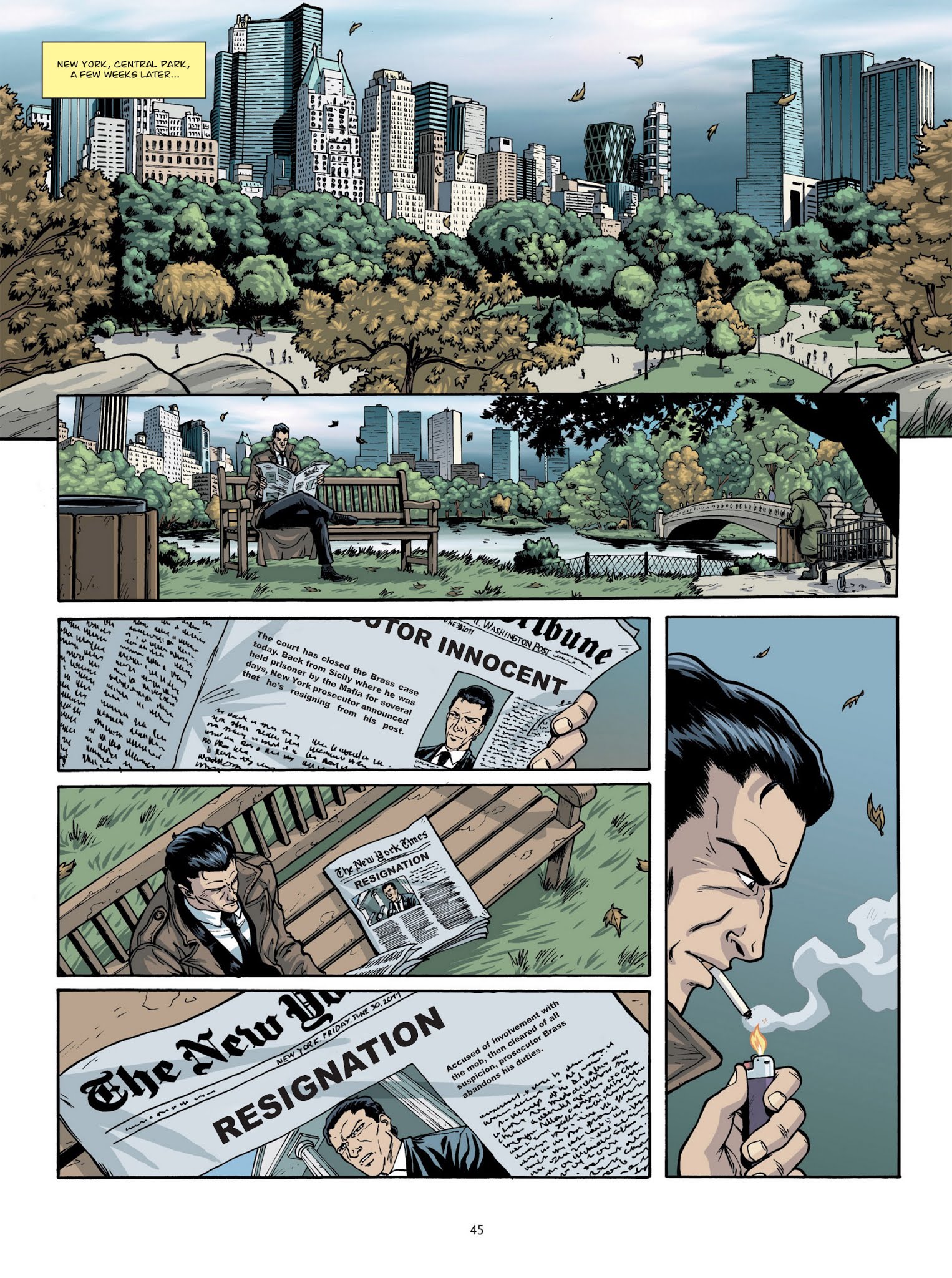 Read online Zodiaque comic -  Issue #7 - 45