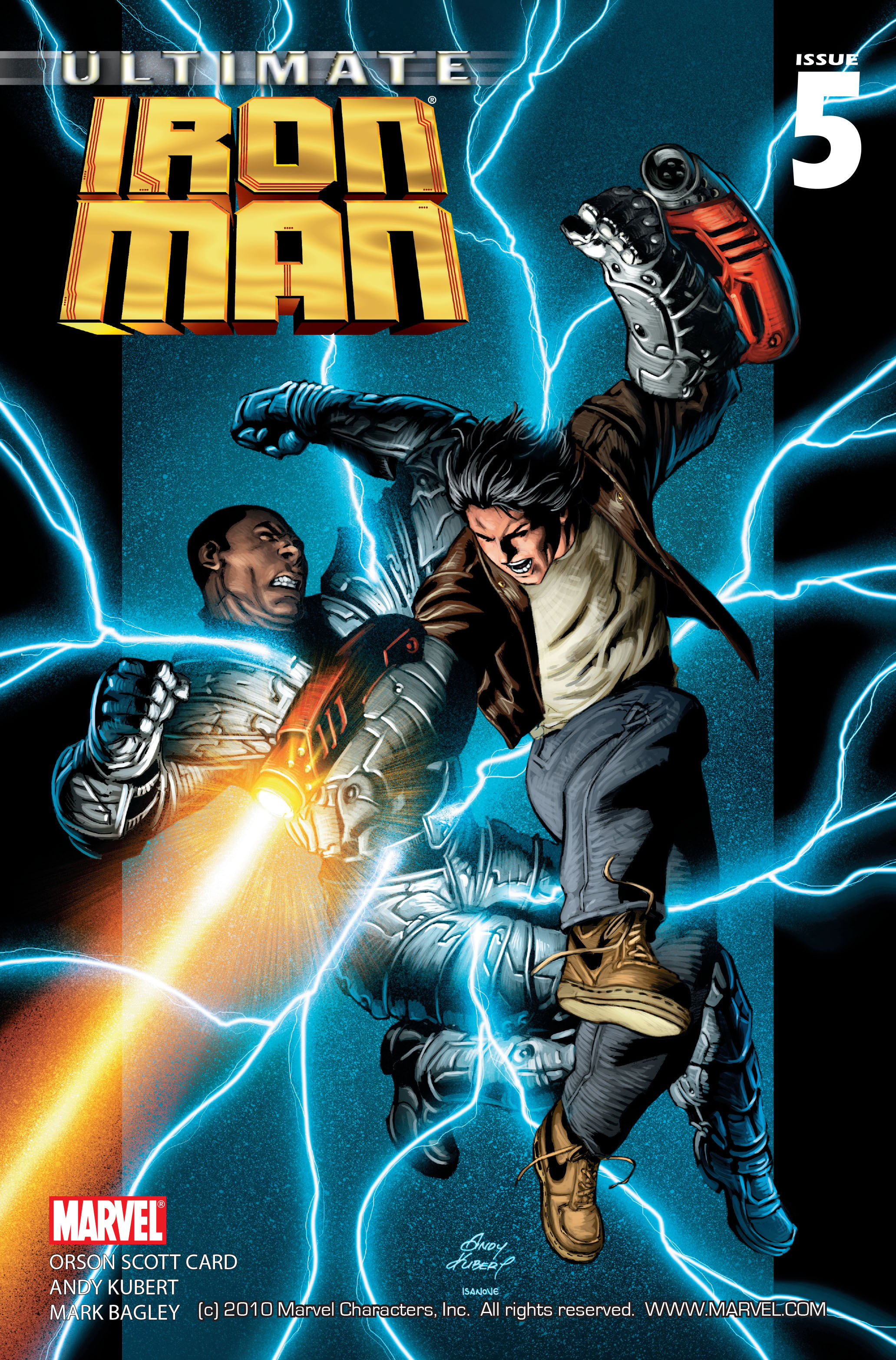 Read online Ultimate Iron Man (2005) comic -  Issue #5 - 1