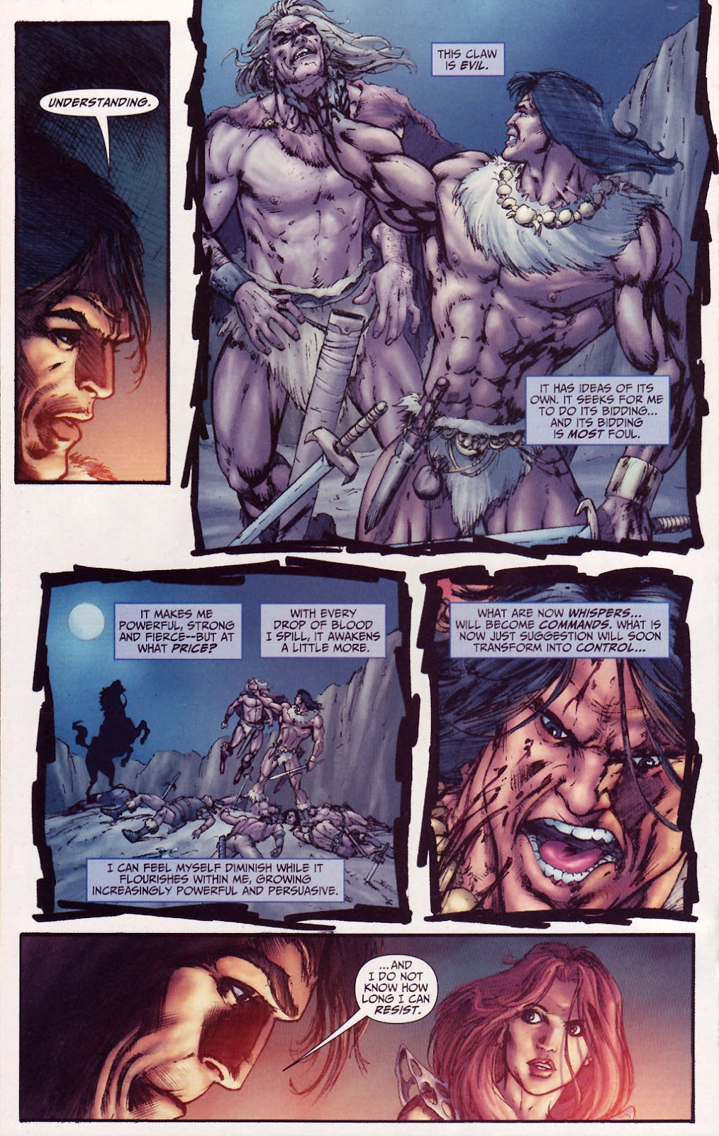 Red Sonja / Claw The Unconquered: Devil's Hands issue TPB - Page 17