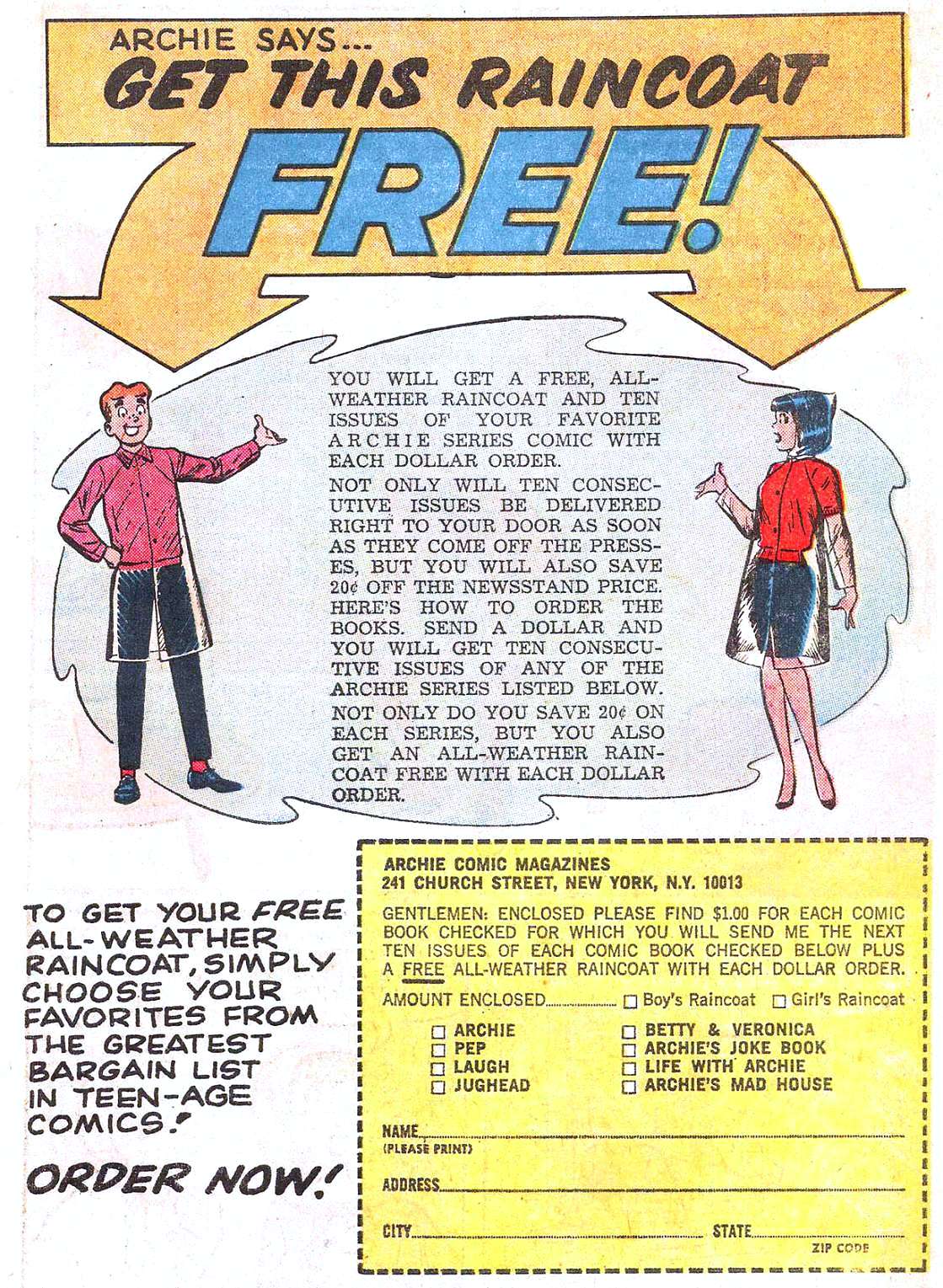 Read online Archie (1960) comic -  Issue #161 - 19