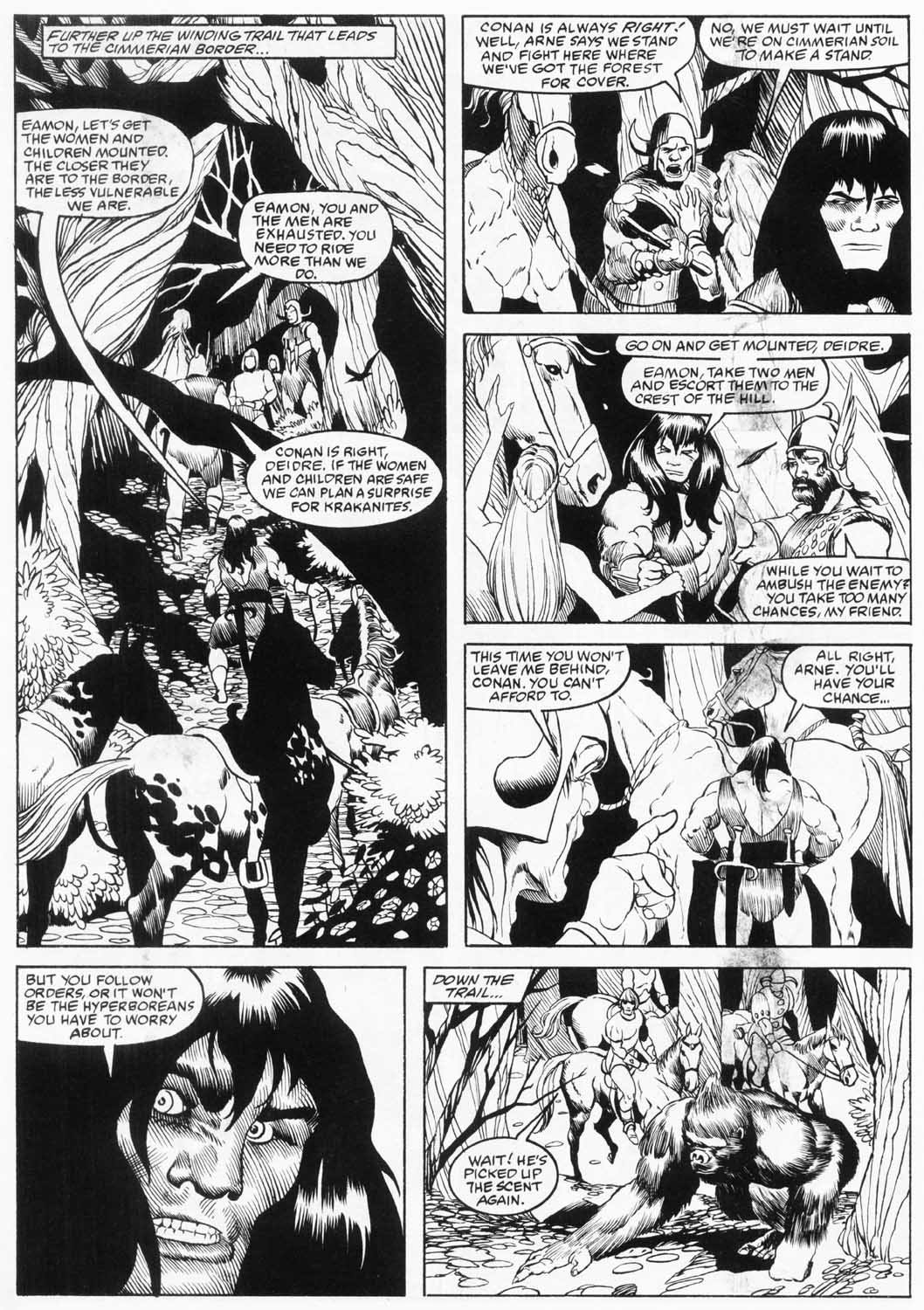 Read online The Savage Sword Of Conan comic -  Issue #157 - 32