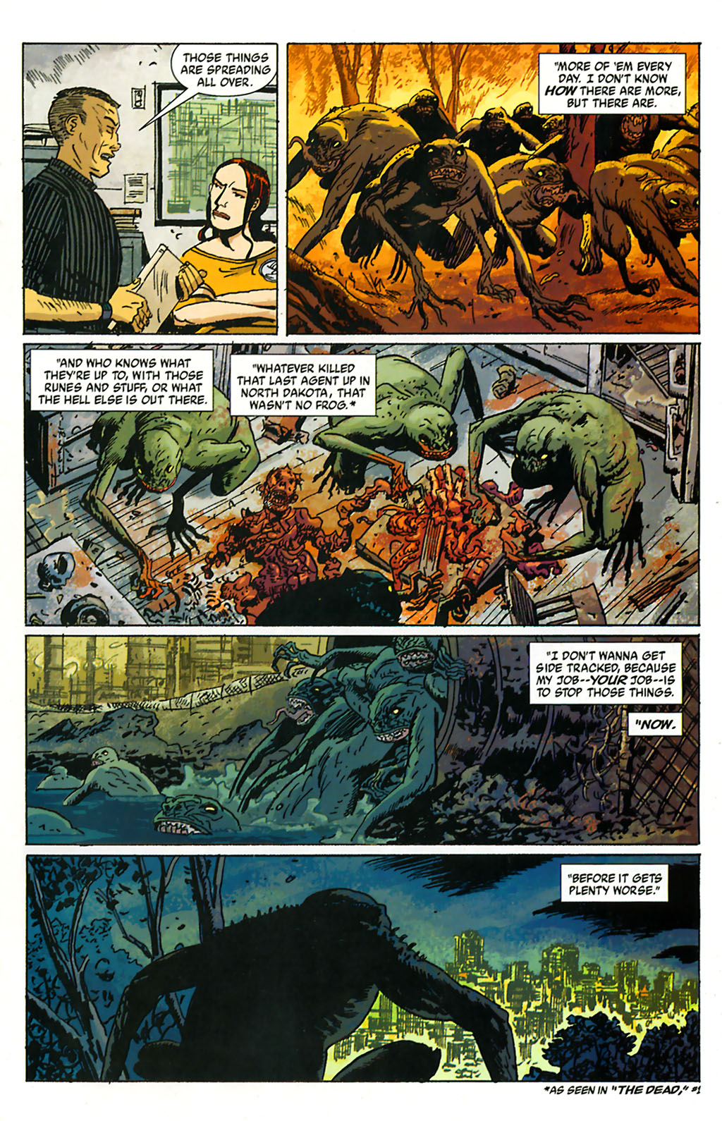 Read online B.P.R.D.: The Dead comic -  Issue #2 - 23