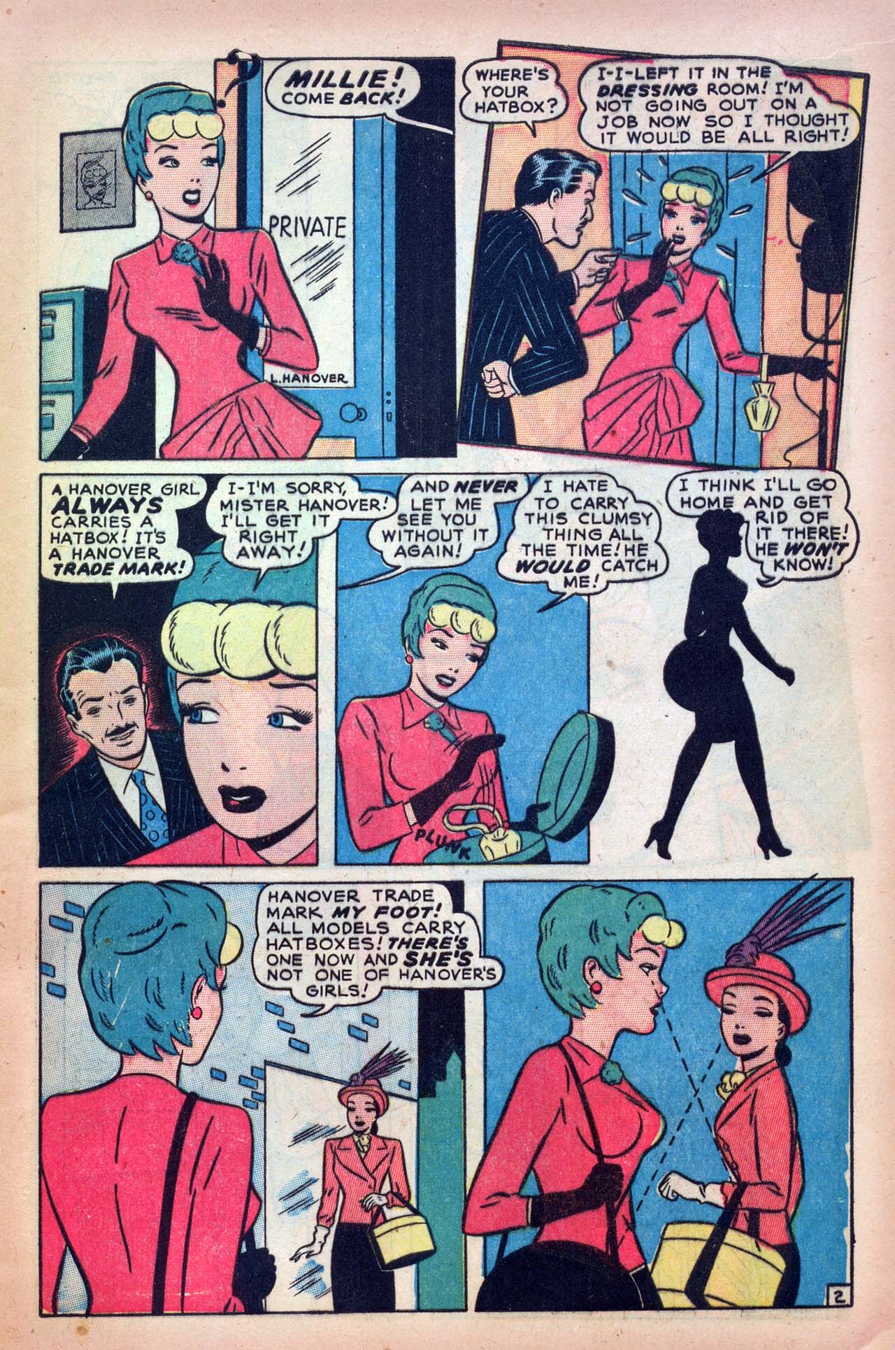 Read online Millie the Model comic -  Issue #10 - 13