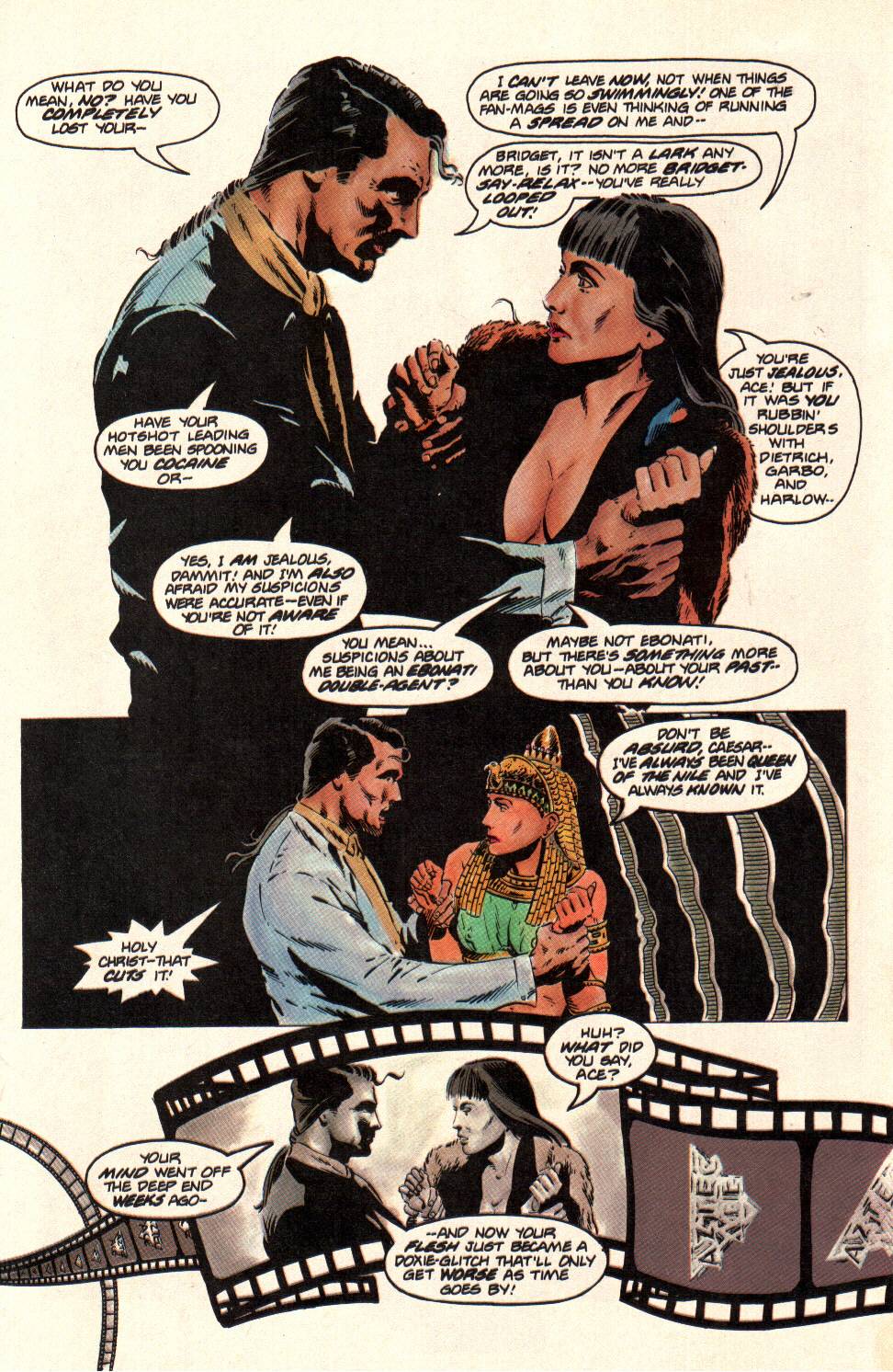 Read online Aztec Ace comic -  Issue #15 - 19
