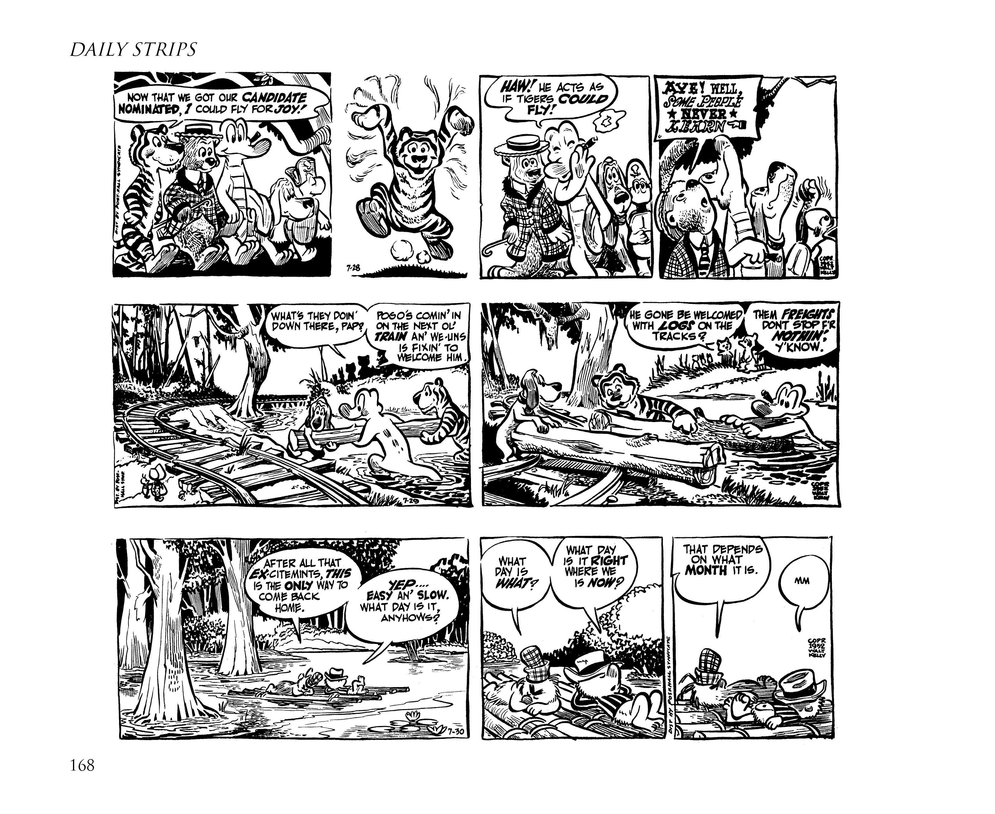 Read online Pogo by Walt Kelly: The Complete Syndicated Comic Strips comic -  Issue # TPB 2 (Part 2) - 86