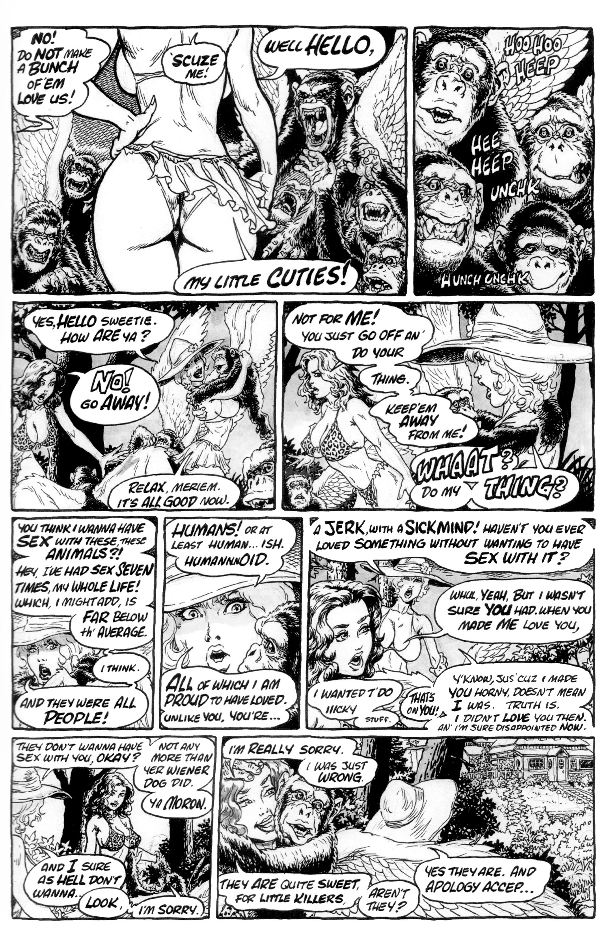 Read online Cavewoman: Pangaean Sea comic -  Issue #11 - 13