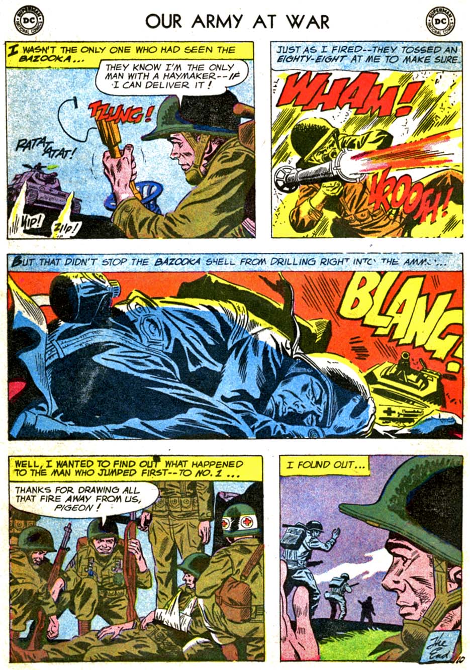 Read online Our Army at War (1952) comic -  Issue #72 - 12