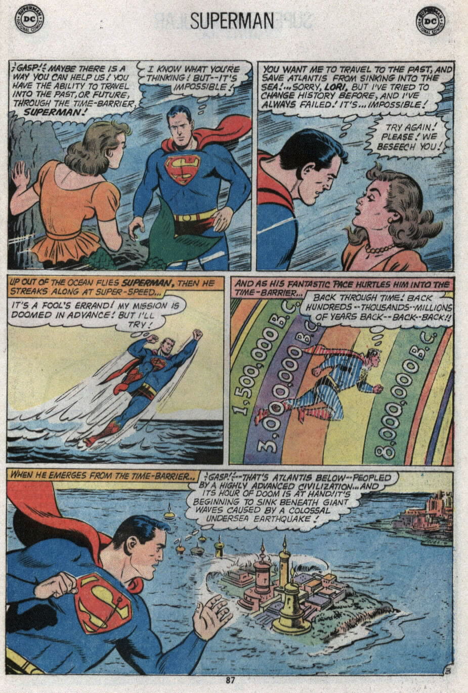Read online Superman (1939) comic -  Issue #252 - 87