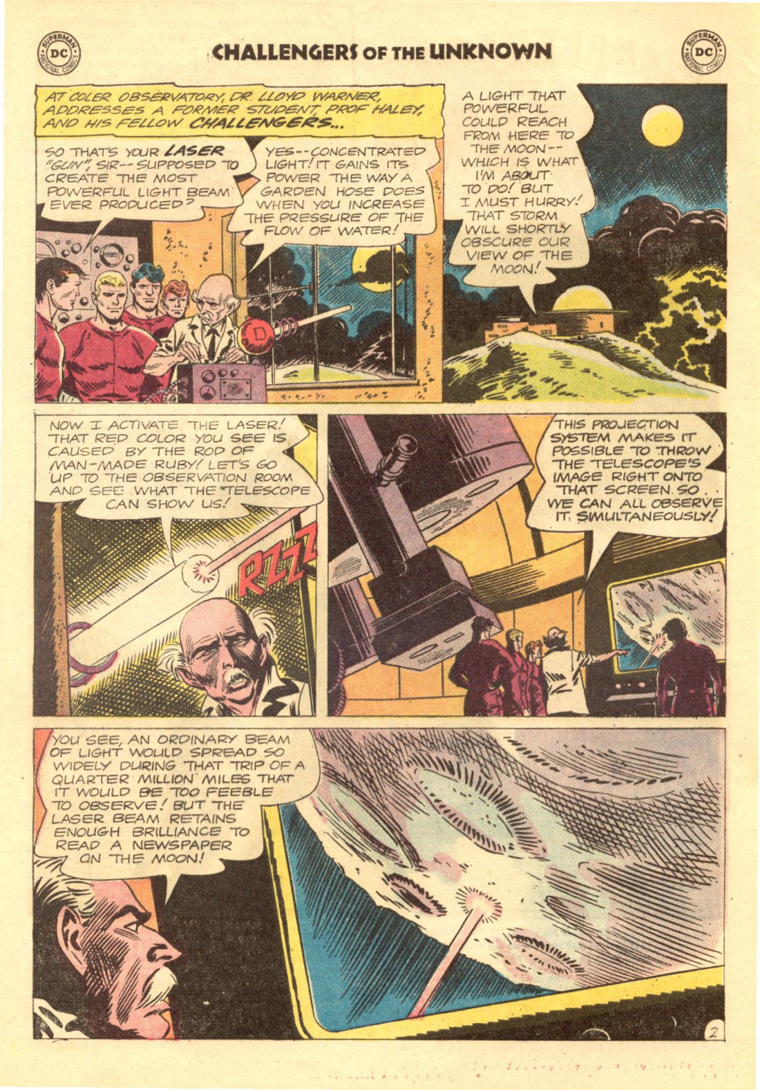 Read online Challengers of the Unknown (1958) comic -  Issue #35 - 4