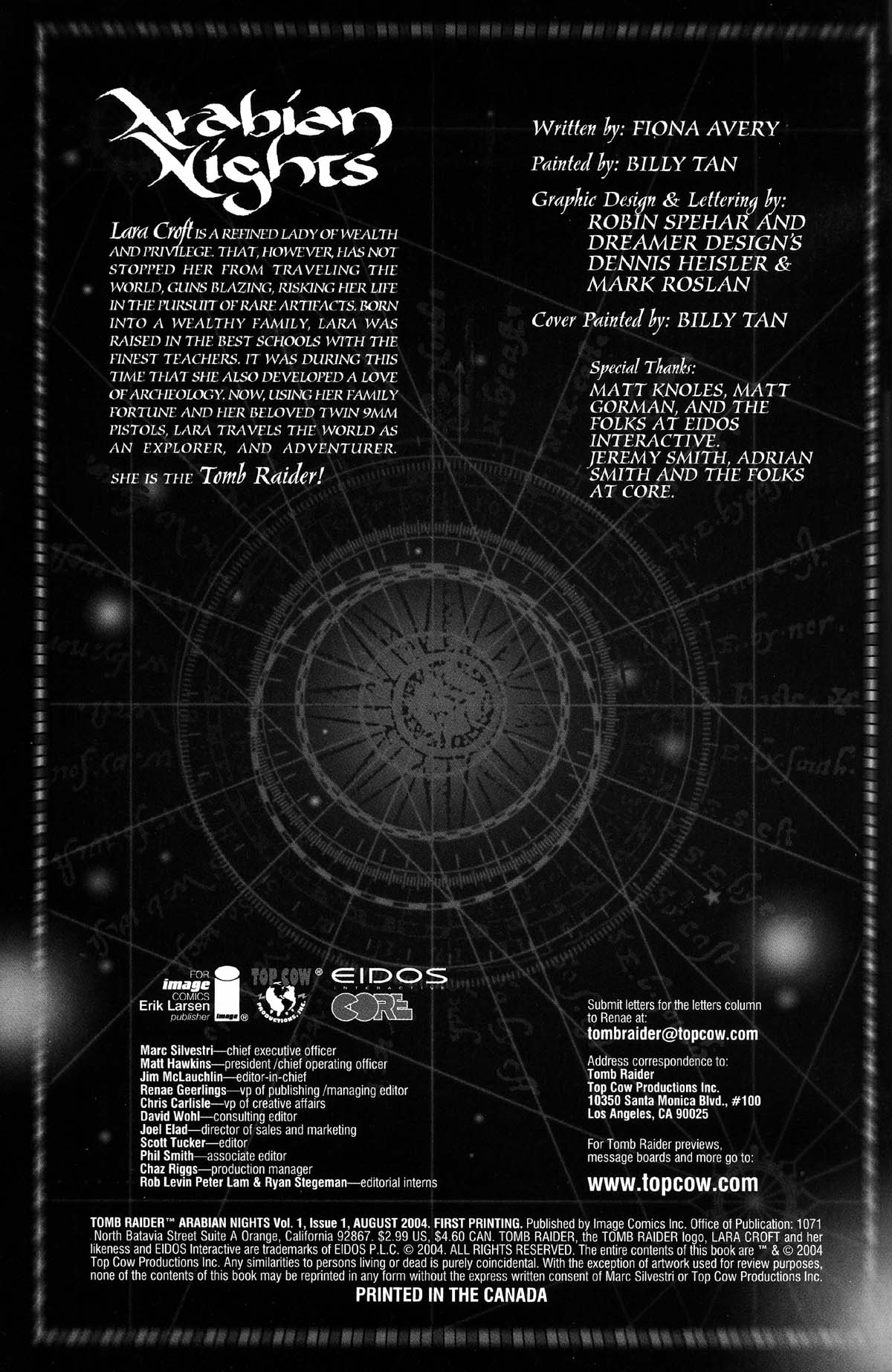 Read online Tomb Raider: Arabian Nights comic -  Issue # Full - 2