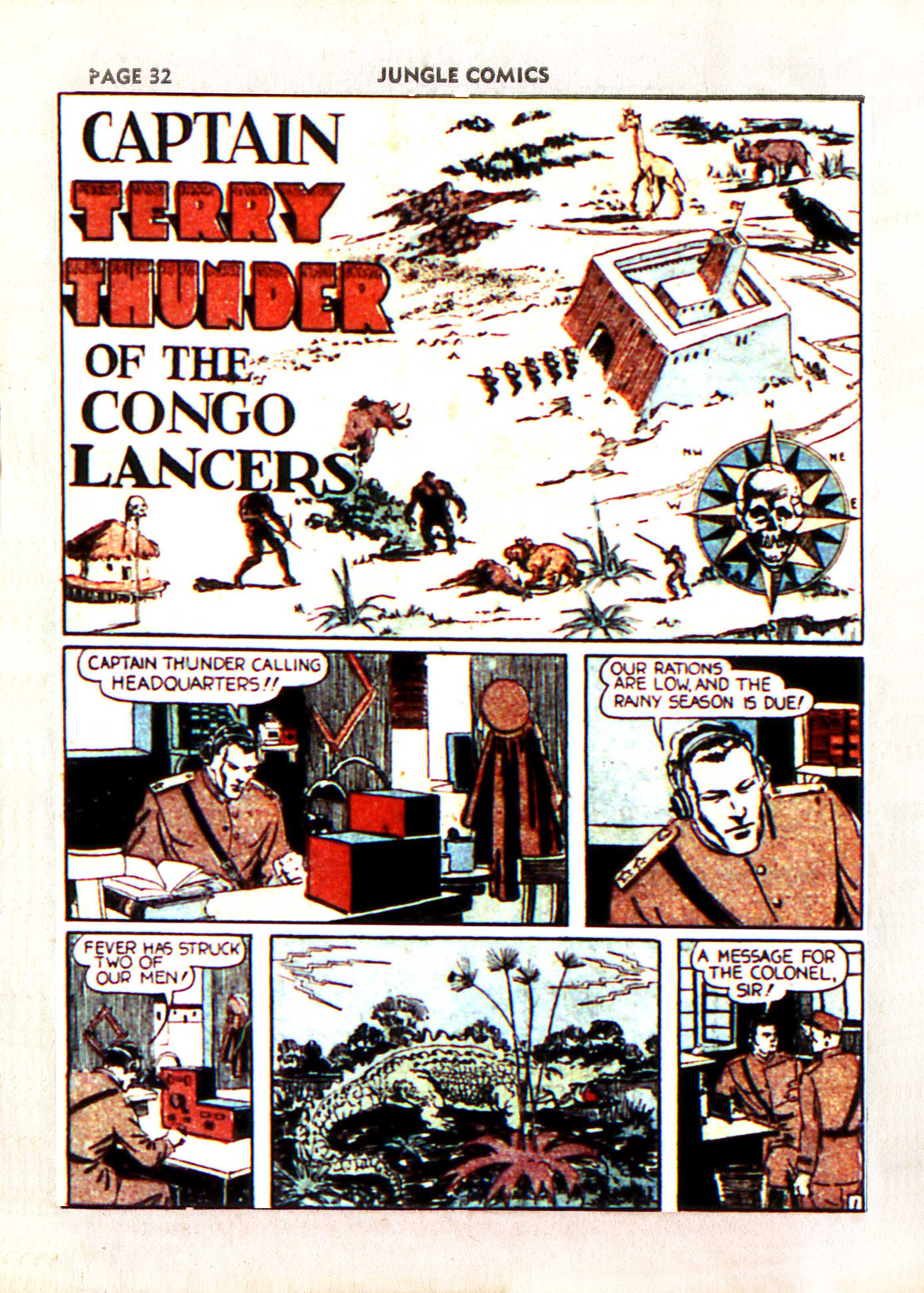 Read online Jungle Comics comic -  Issue #2 - 34