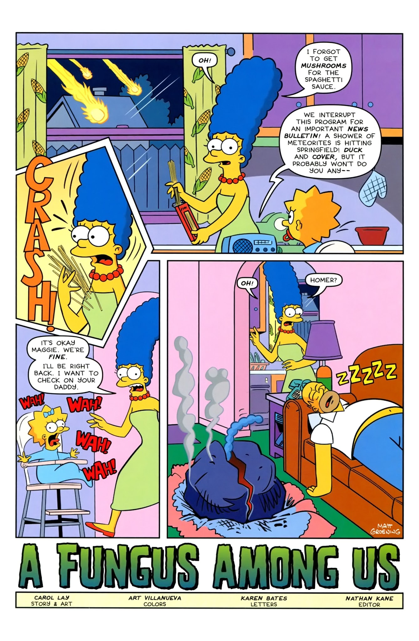 Read online Treehouse of Horror comic -  Issue #23 - 25