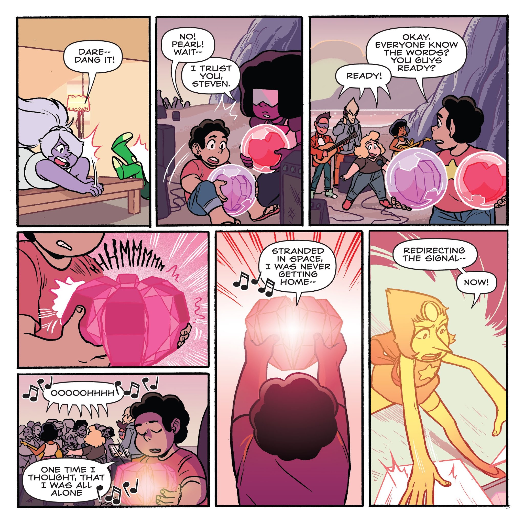 Read online Steven Universe: Harmony comic -  Issue #4 - 23