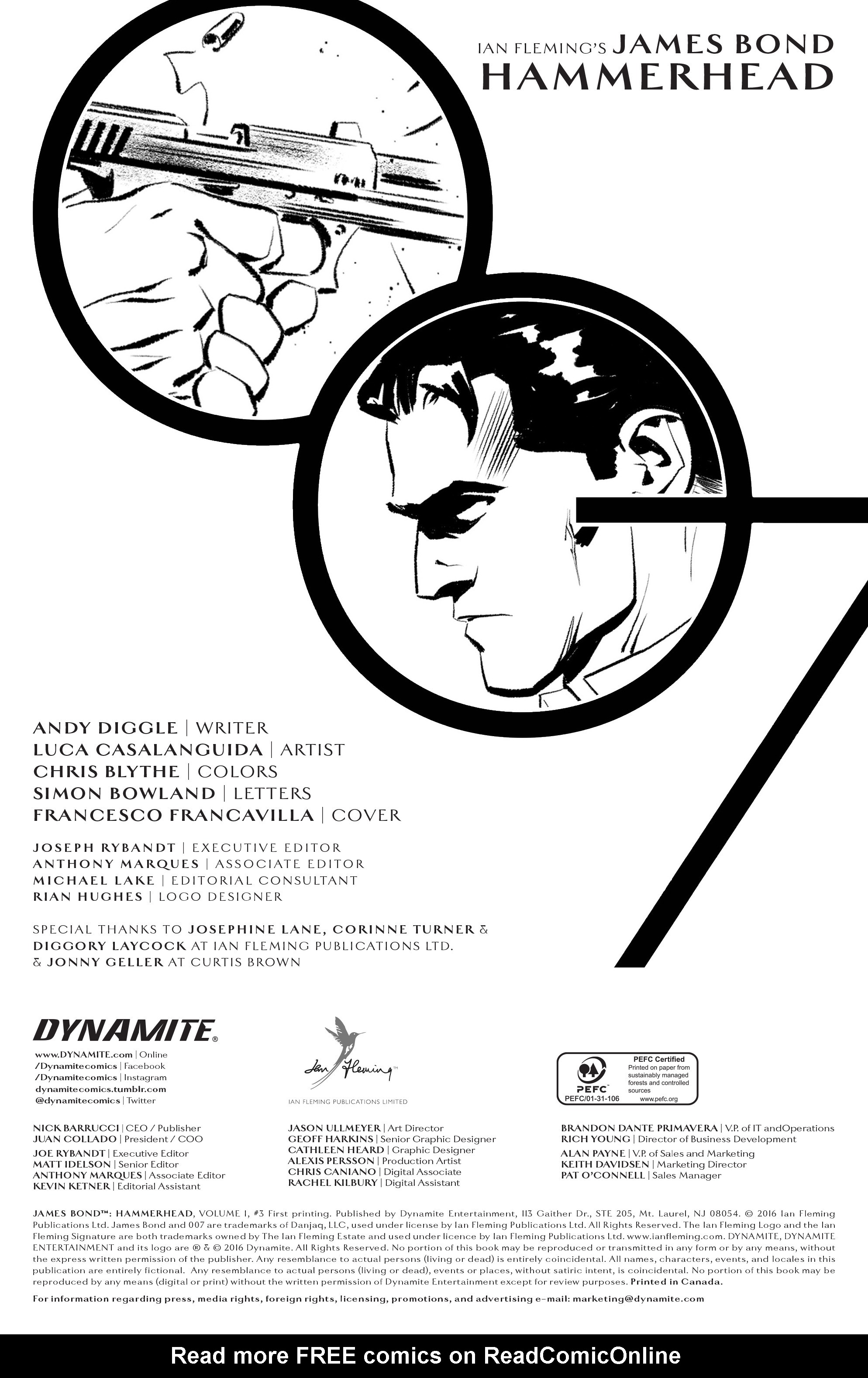 Read online James Bond: Hammerhead comic -  Issue #3 - 2