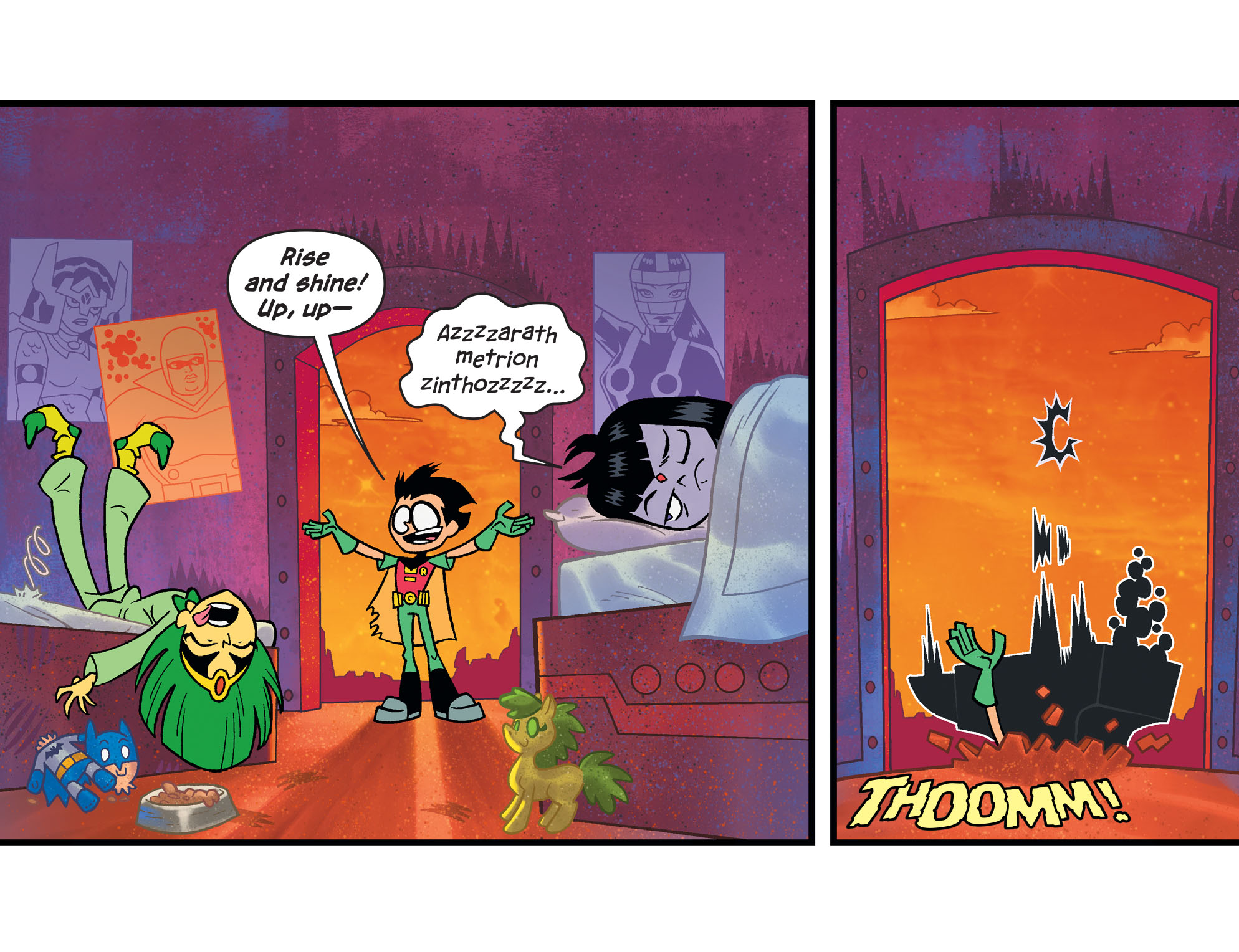 Read online Teen Titans Go! To Camp comic -  Issue #5 - 8